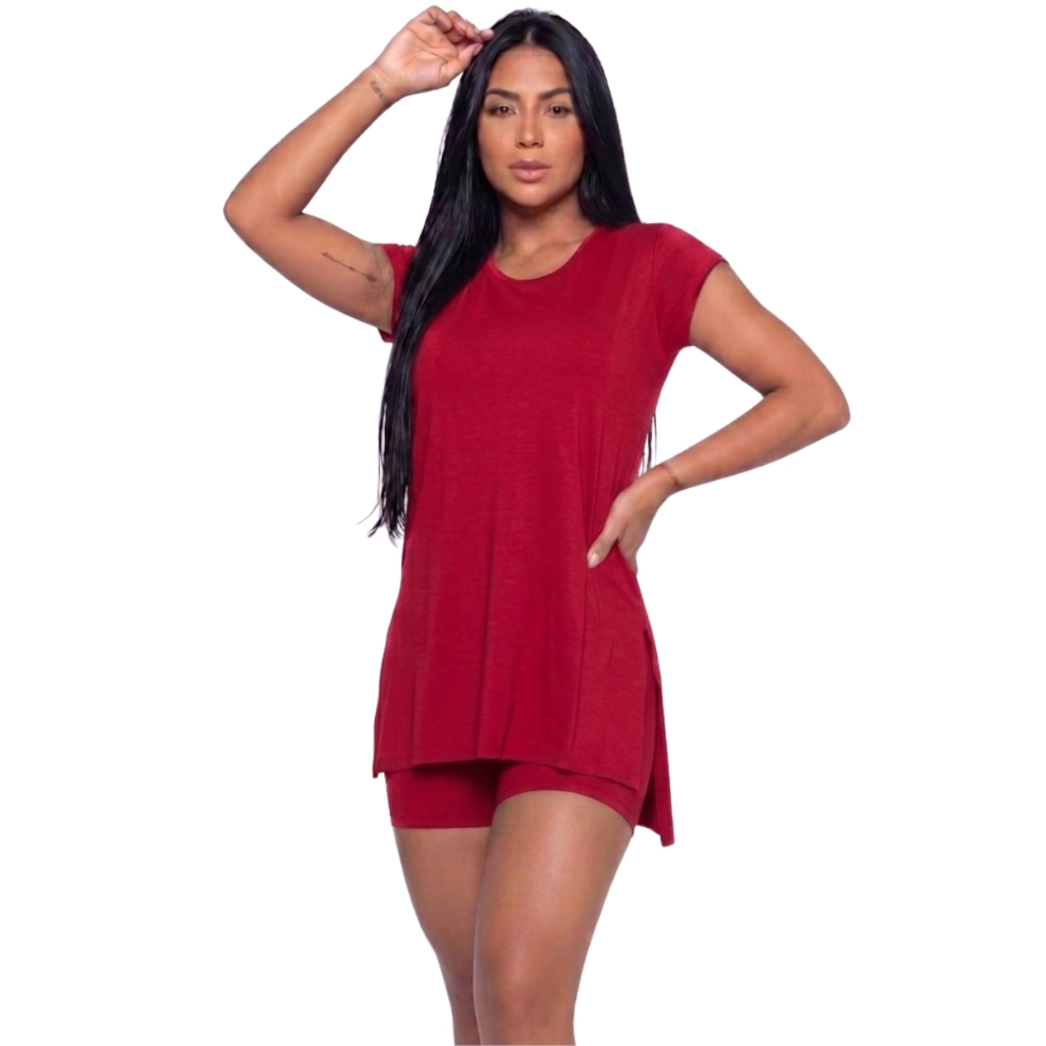 Conjunto Fitness Feminino Vekyo Suplex - Foto 1