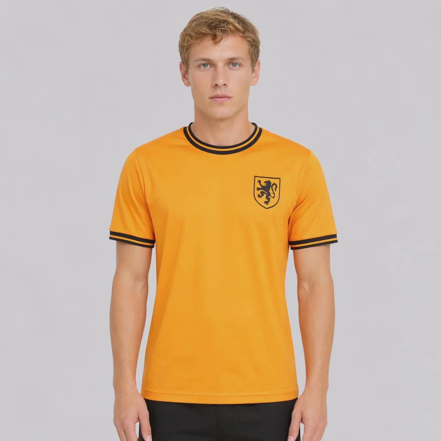 Camisa FutFanatics Holanda Laranja Mecânica 4 Virgil Masculina - Foto 2