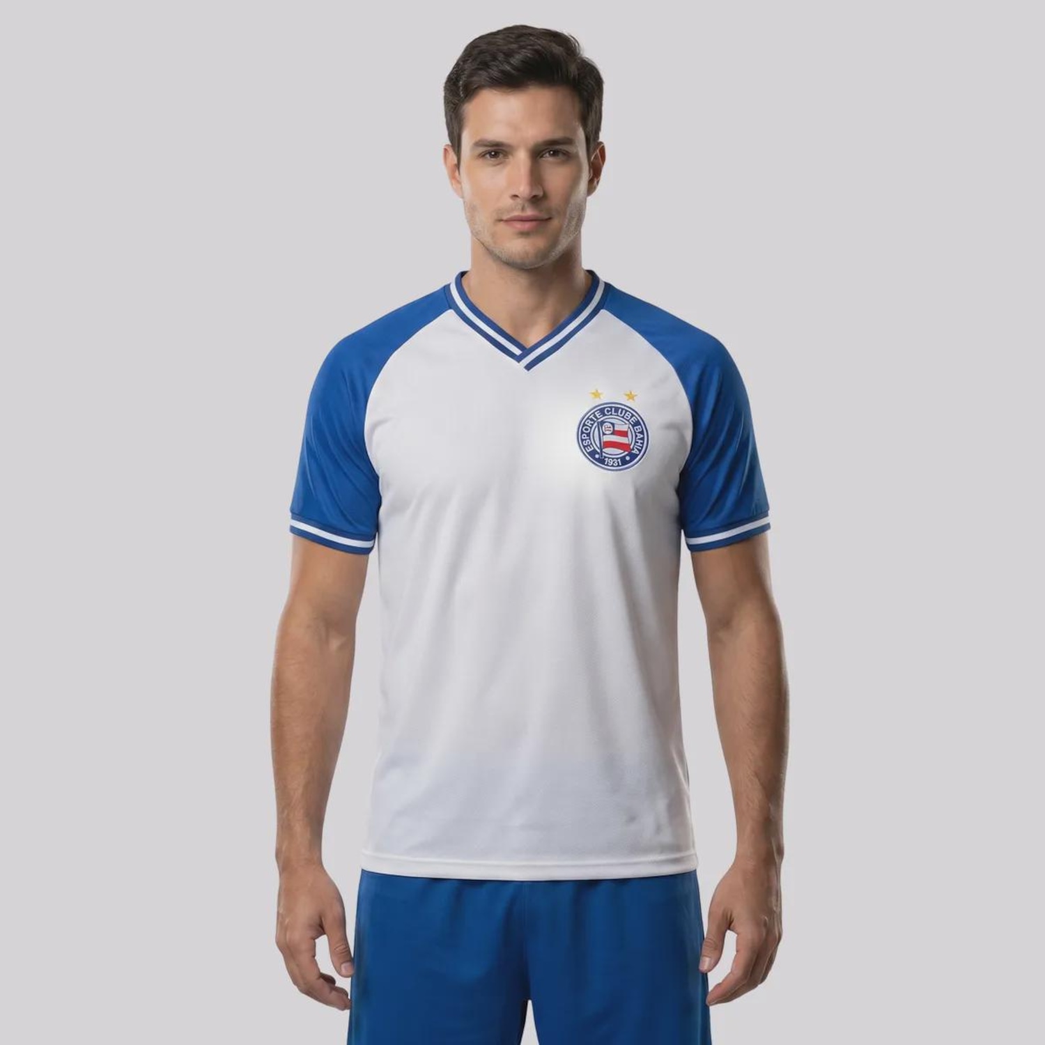 Camisa Bahia Raglan FutFanatics Masculina - Foto 1