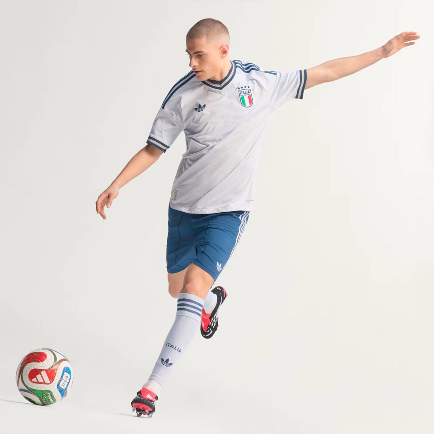 Camisa da Itália Away 2026 Jogador adidas Masculina - Foto 4