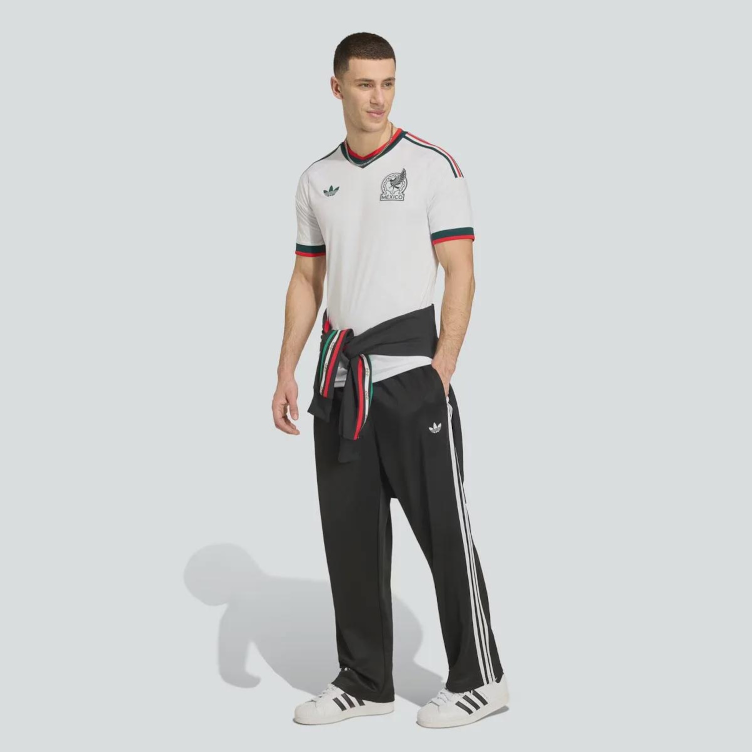 Camisa México Away 2026 adidas Masculina - Foto 3