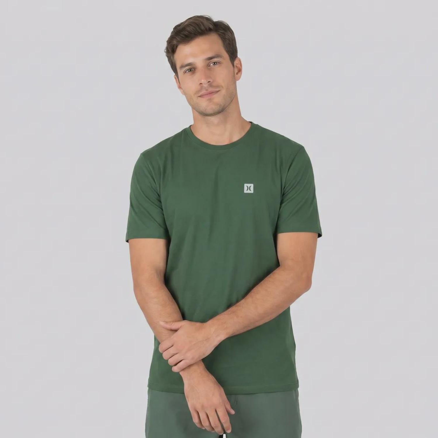 Camiseta Hurley Silk Mini Icon II Masculina - Foto 1