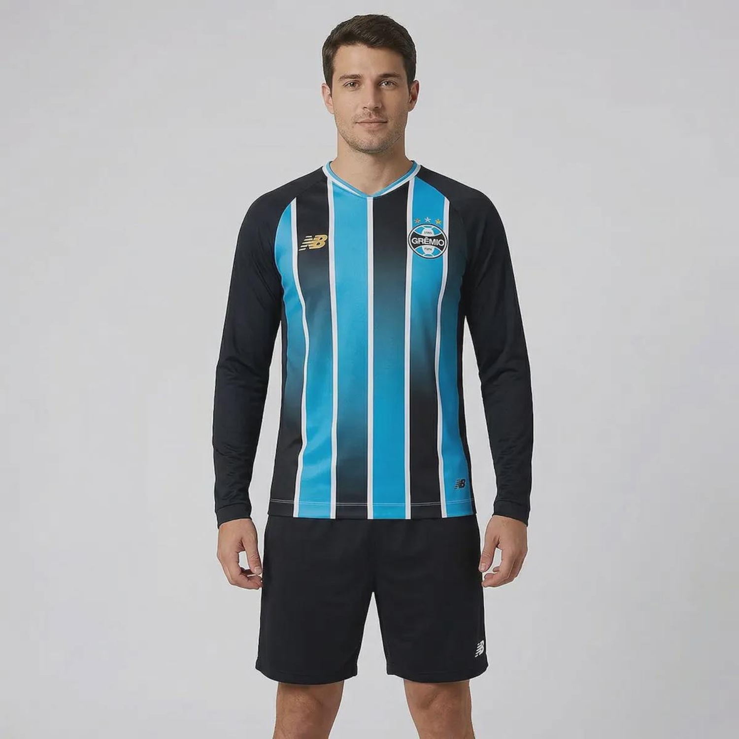 Camisa New Balance Grêmio I 2026 Masculina - Foto 1