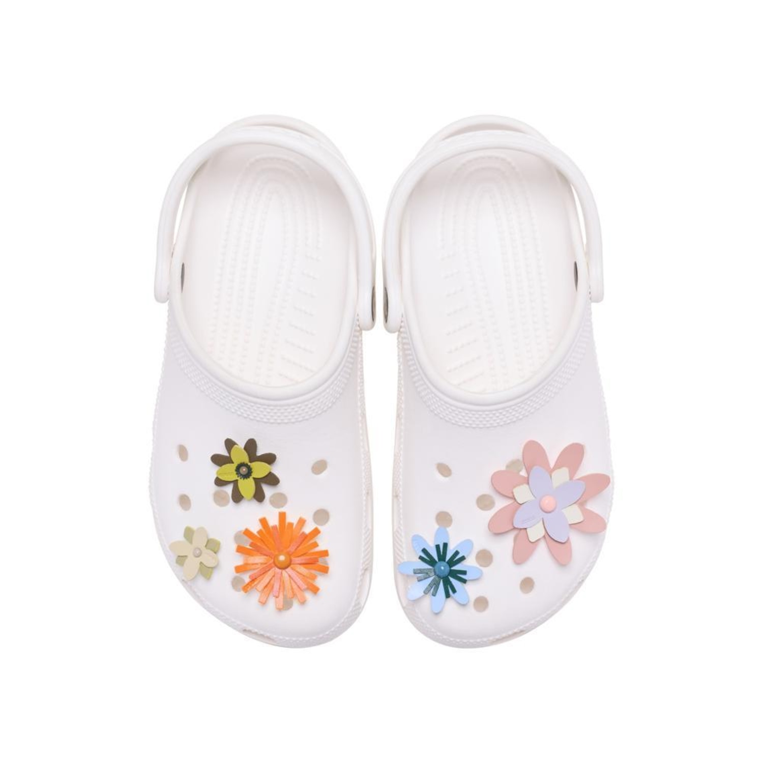 Kit Jibbitz™ Crocs Flores Pack com 5 Peças - Foto 3