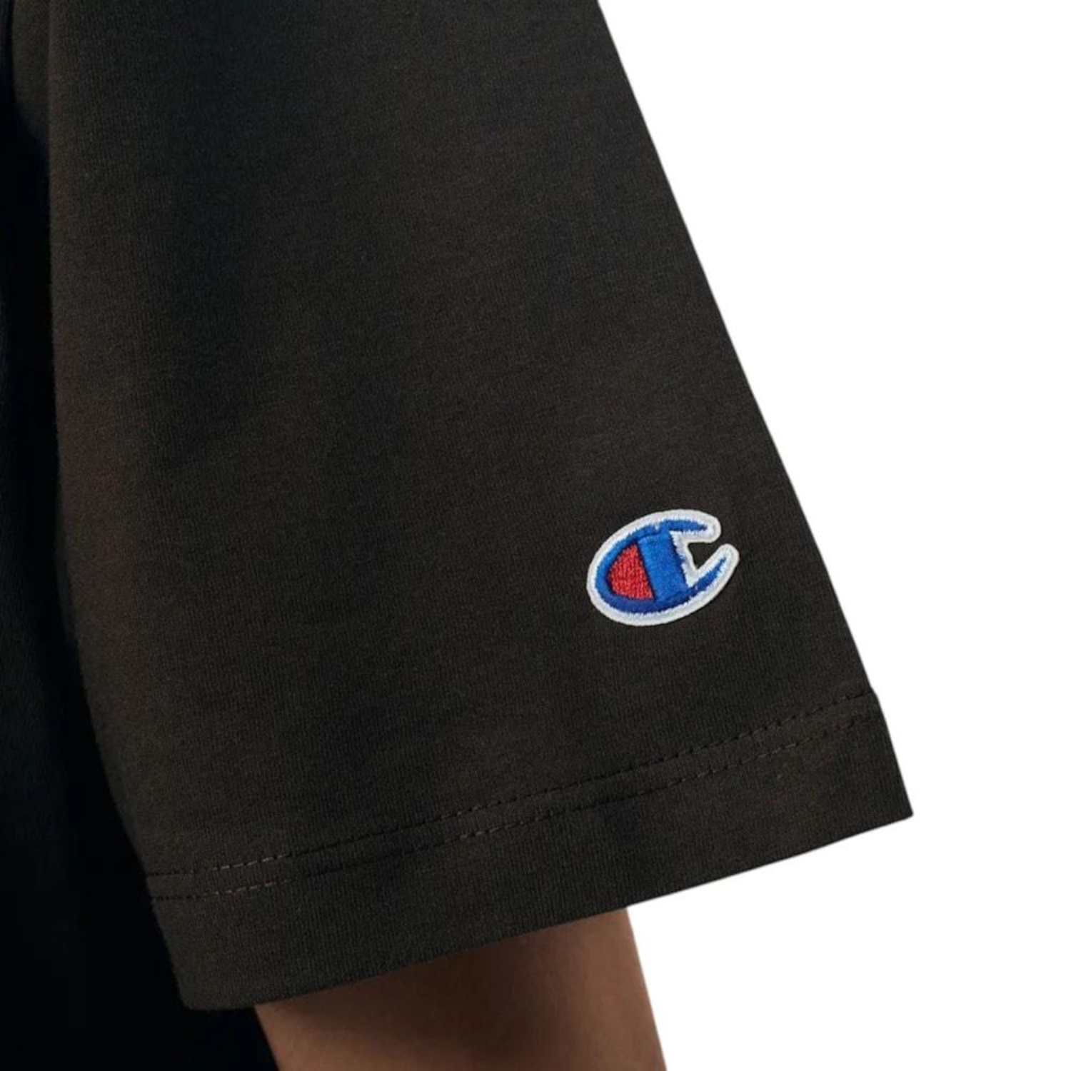 Camiseta Champion Mini Script Logo Ink - Masculina - Foto 4