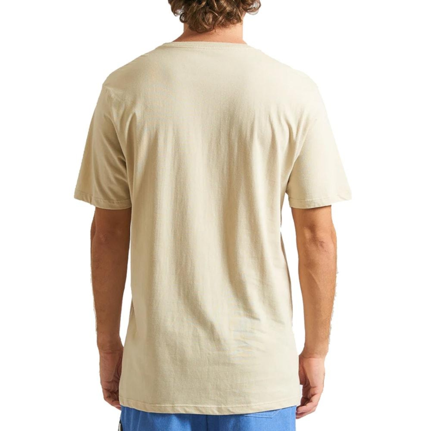 Camiseta Hurley Icon Areia - Masculina - Foto 2