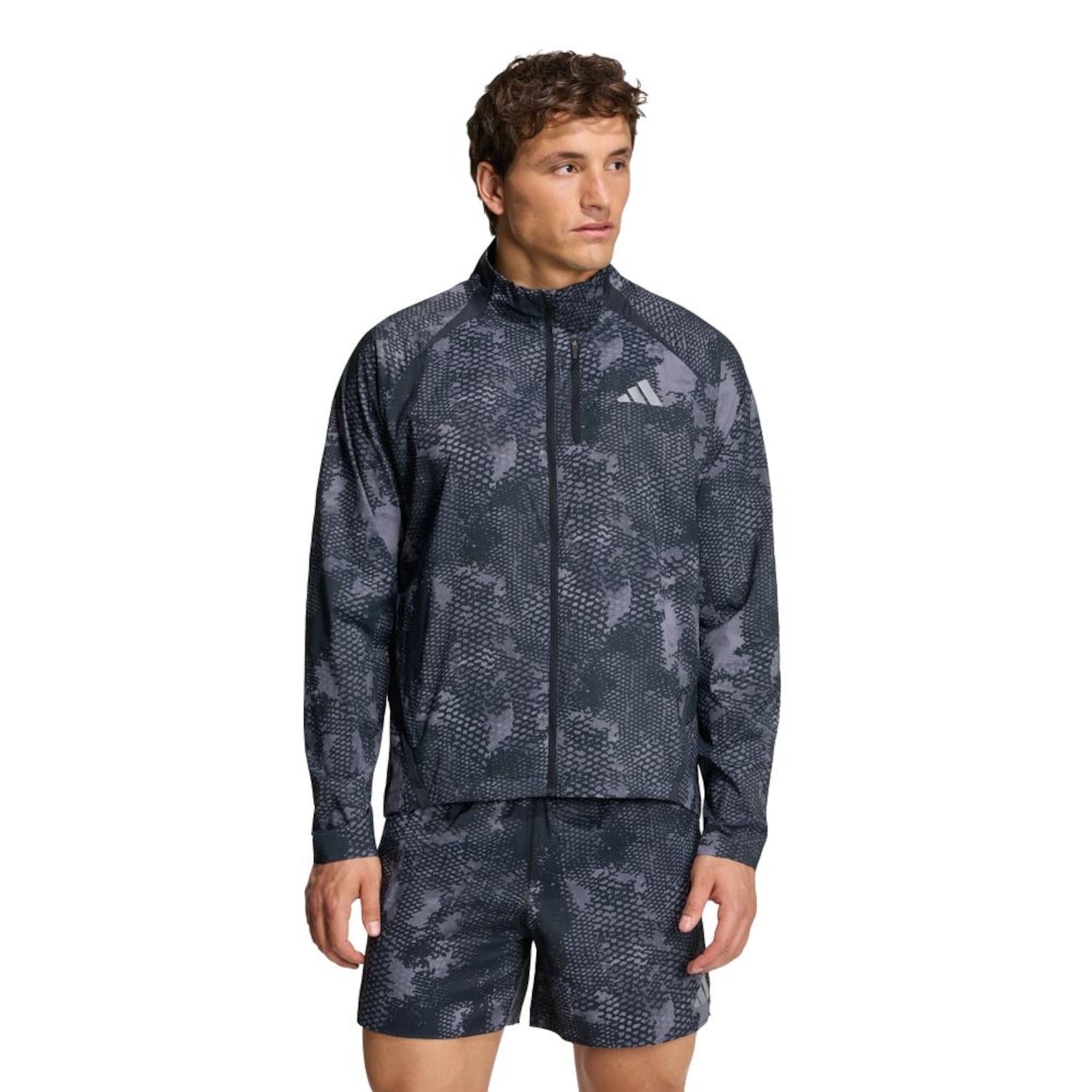 Jaqueta adidas Sem Capuz Animal ADI365 Iconic - Masculina - Foto 1