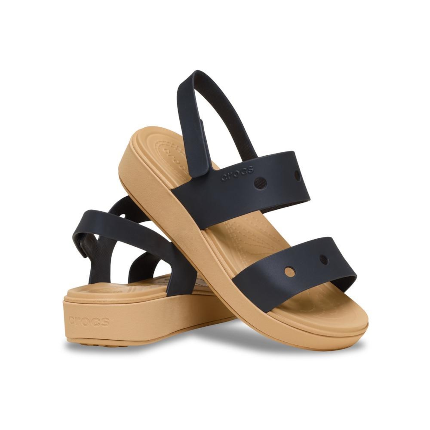 Sandália Infantil Crocs Brooklyn Sandal - Foto 3