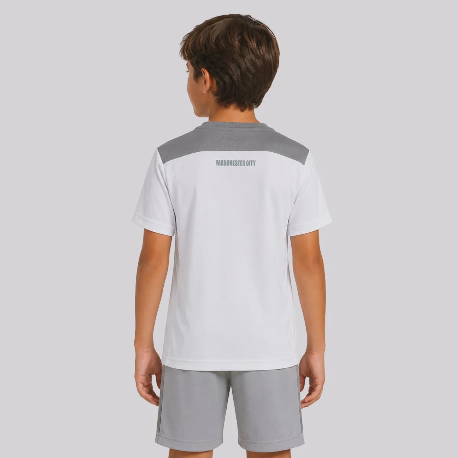 Camisa Manchester City Medlock Infantil - Foto 4