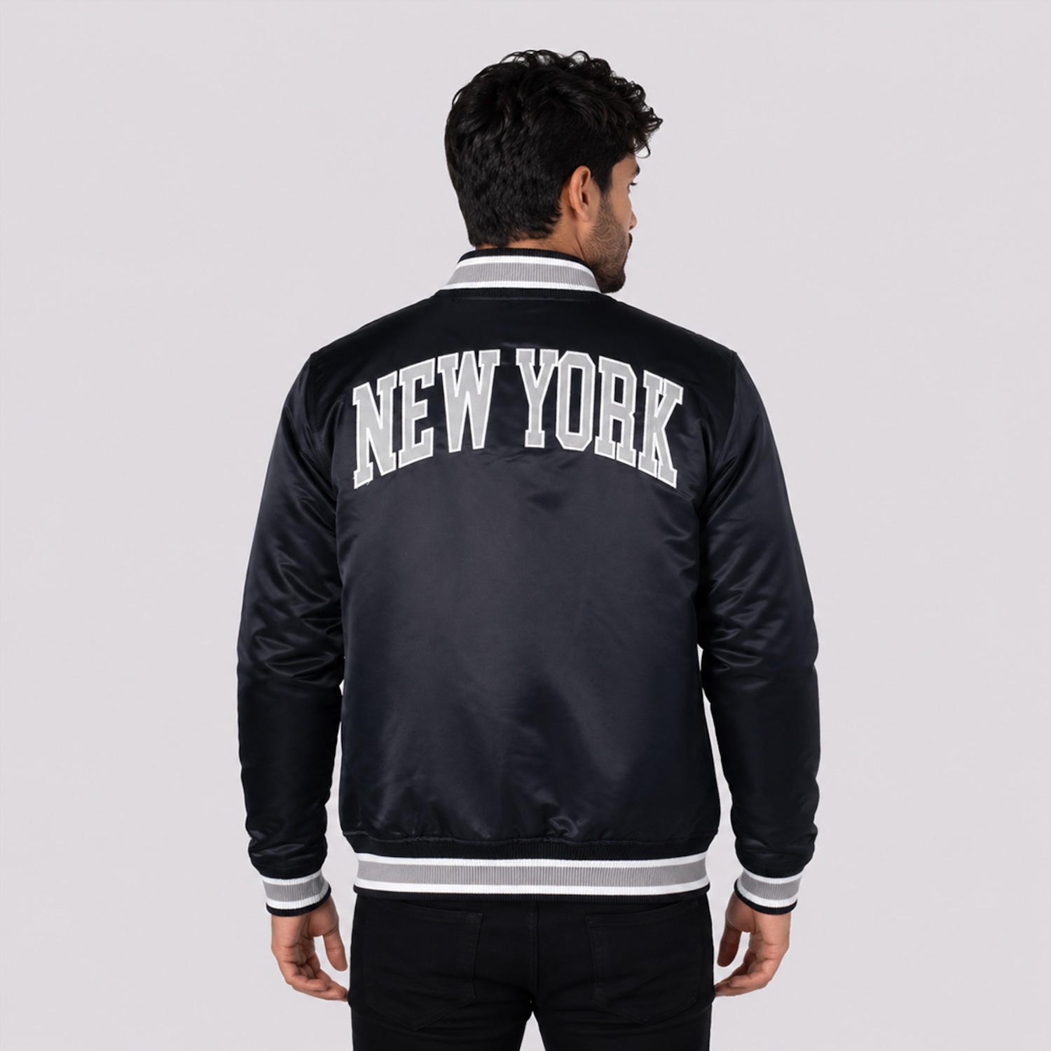 Jaqueta New Era New York Yankees MLB H1 Corta Vento Masculina - Foto 4