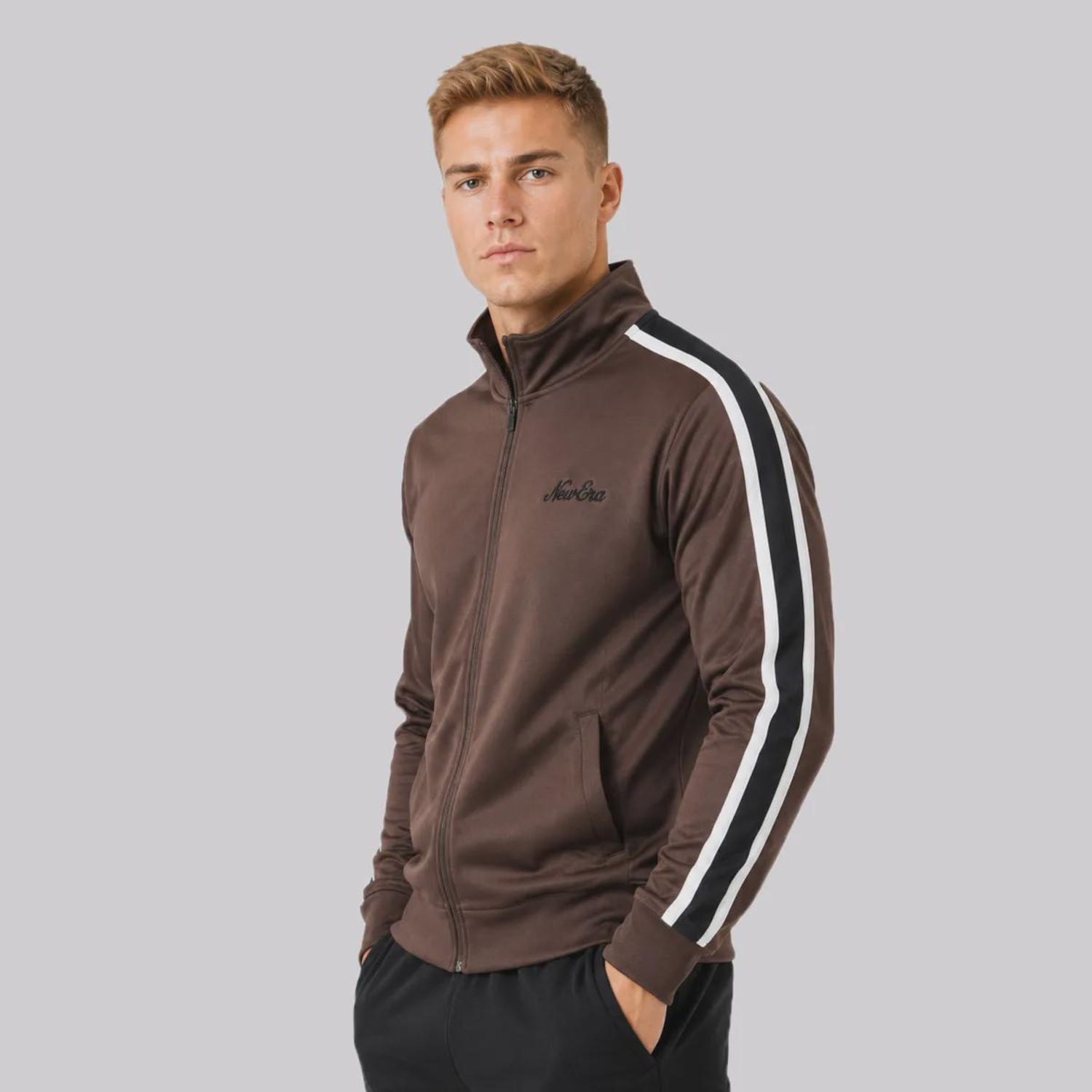 Jaqueta New Era Script Masculina - Foto 2
