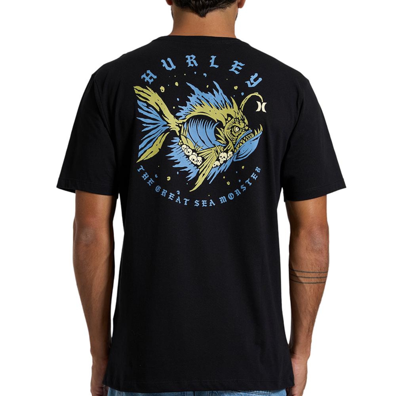 Camiseta Hurley Sea Monster - Masculina - Foto 2