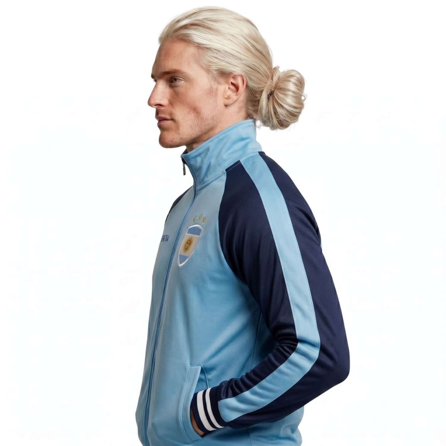 Agasalho Conjunto Argentina Seleção - Masculino - Foto 2