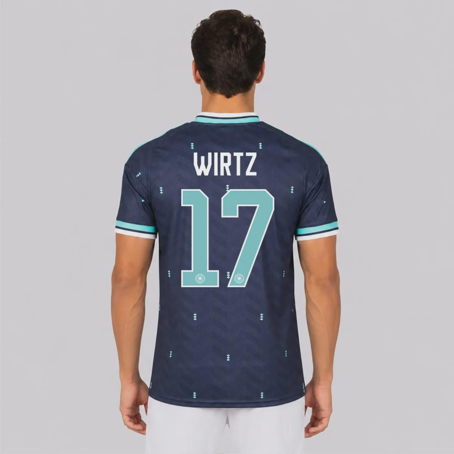 Camisa Alemanha II 26/27 17 Wirtz adidas Masculina - Foto 1