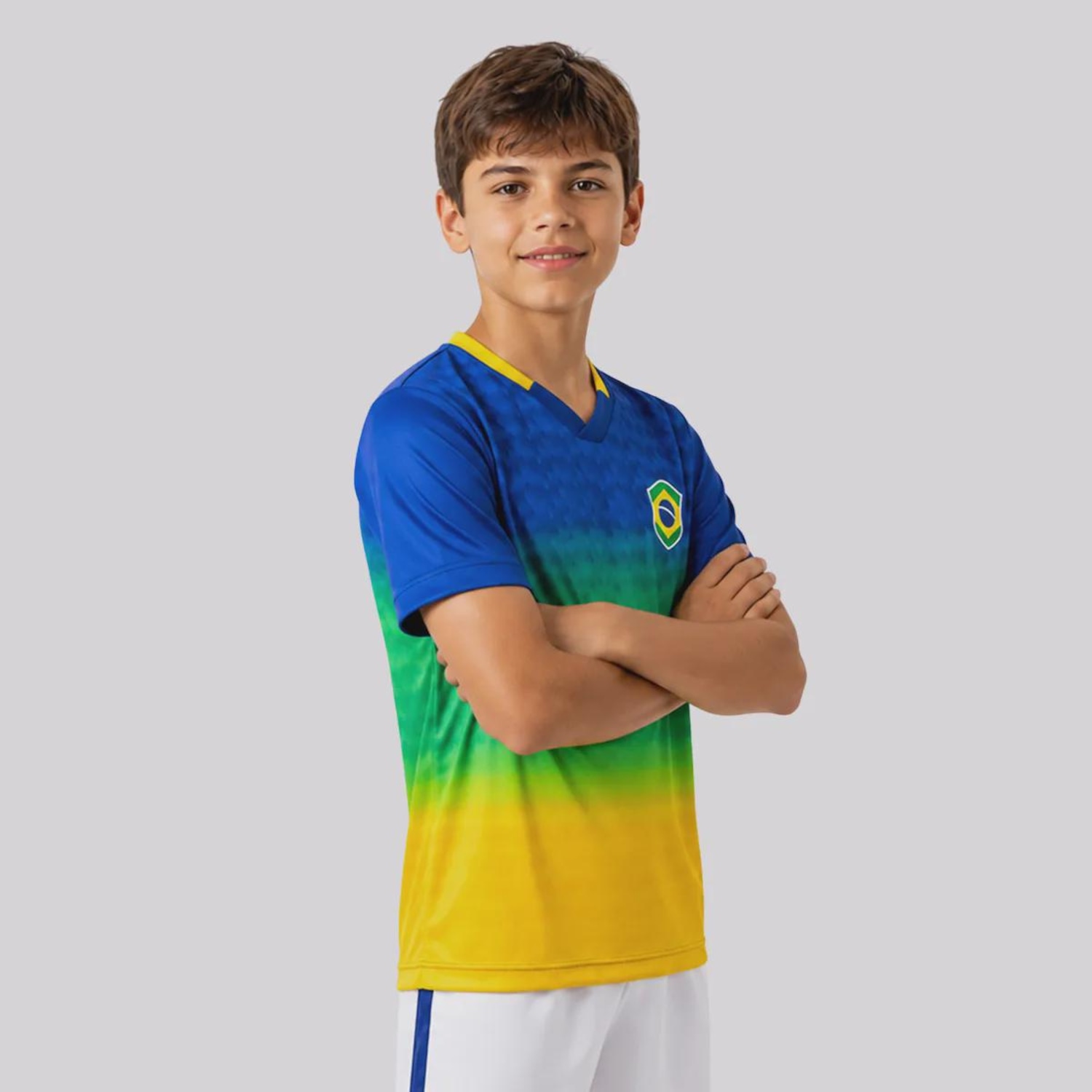 Camisa Brasil Samba Infantil - Foto 2