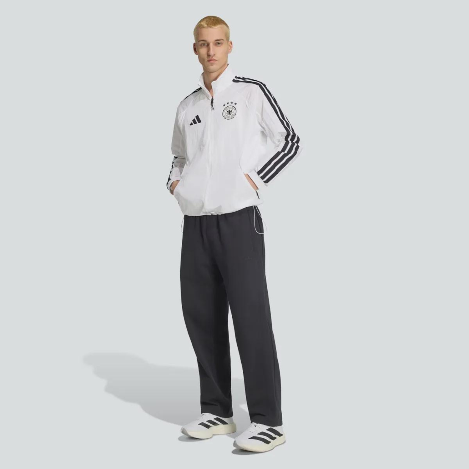 Jaqueta adidas Alemanha Hino Masculina - Foto 3