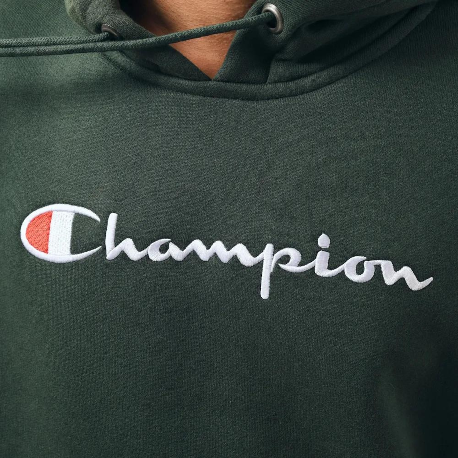 Moletom Champion Canguru Superfleece Script - Masculino - Foto 4