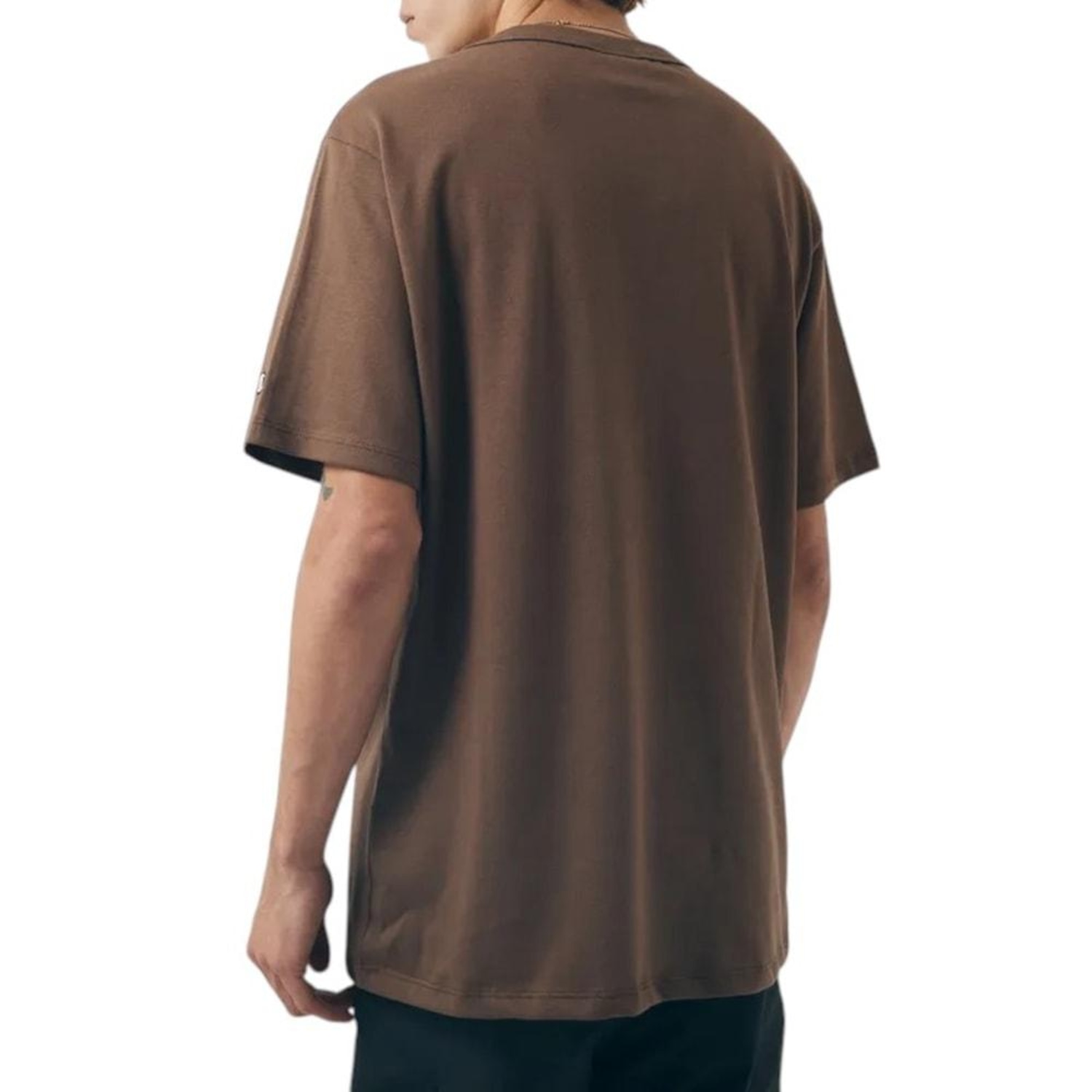 Camiseta Chammpion Bordado Script - Masculina - Foto 2