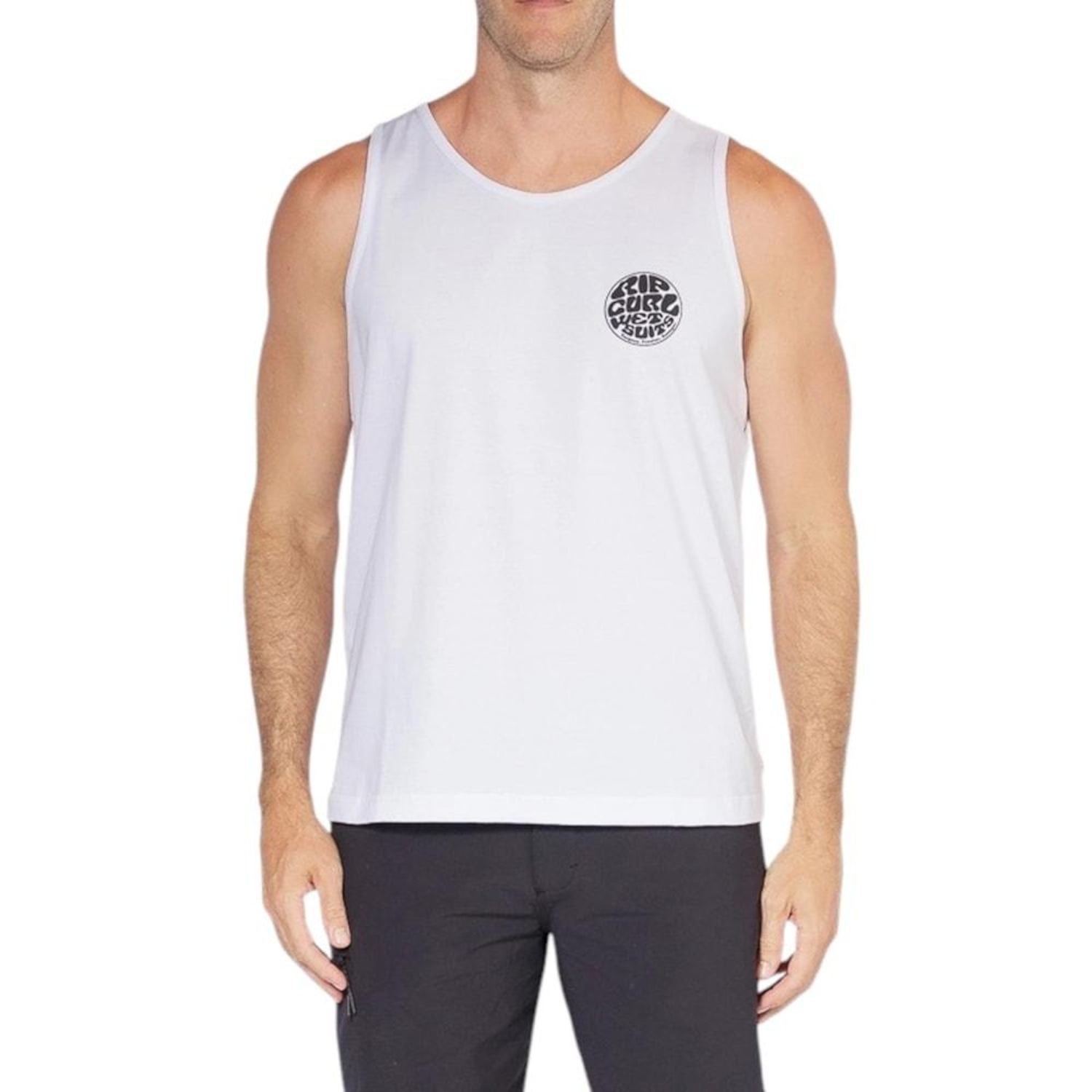 Camiseta Regata Rip Curl Wettie Suit Icon - Masculina - Foto 1