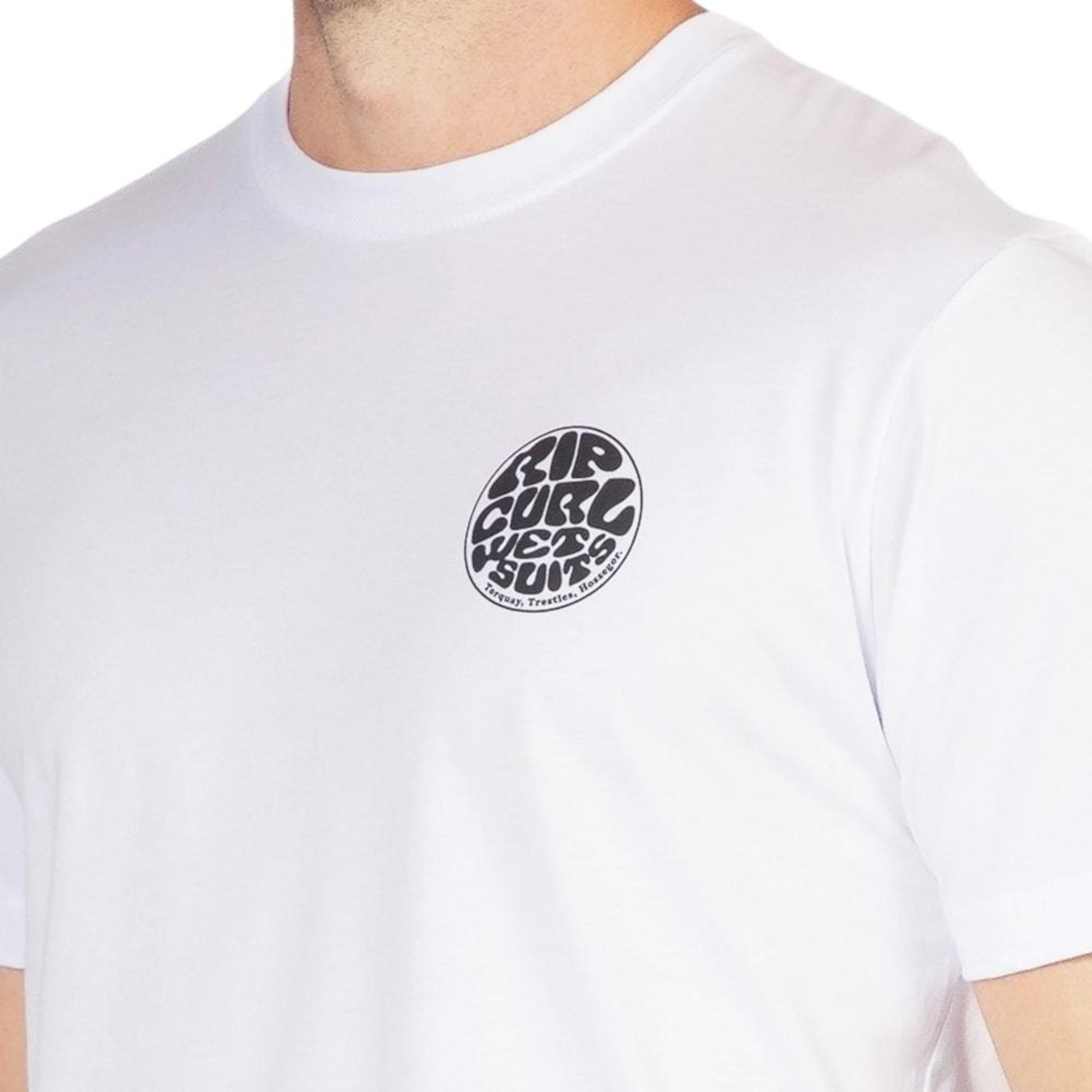 Camiseta Rip Curl Wettie Suit Icon - Masculina - Foto 4