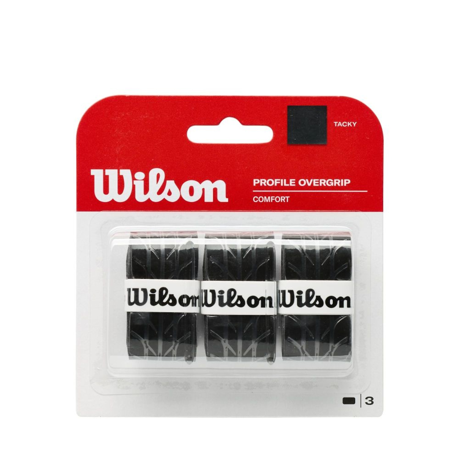 Pack com 3 Overgrip Profile Comfort Wilson - Foto 1