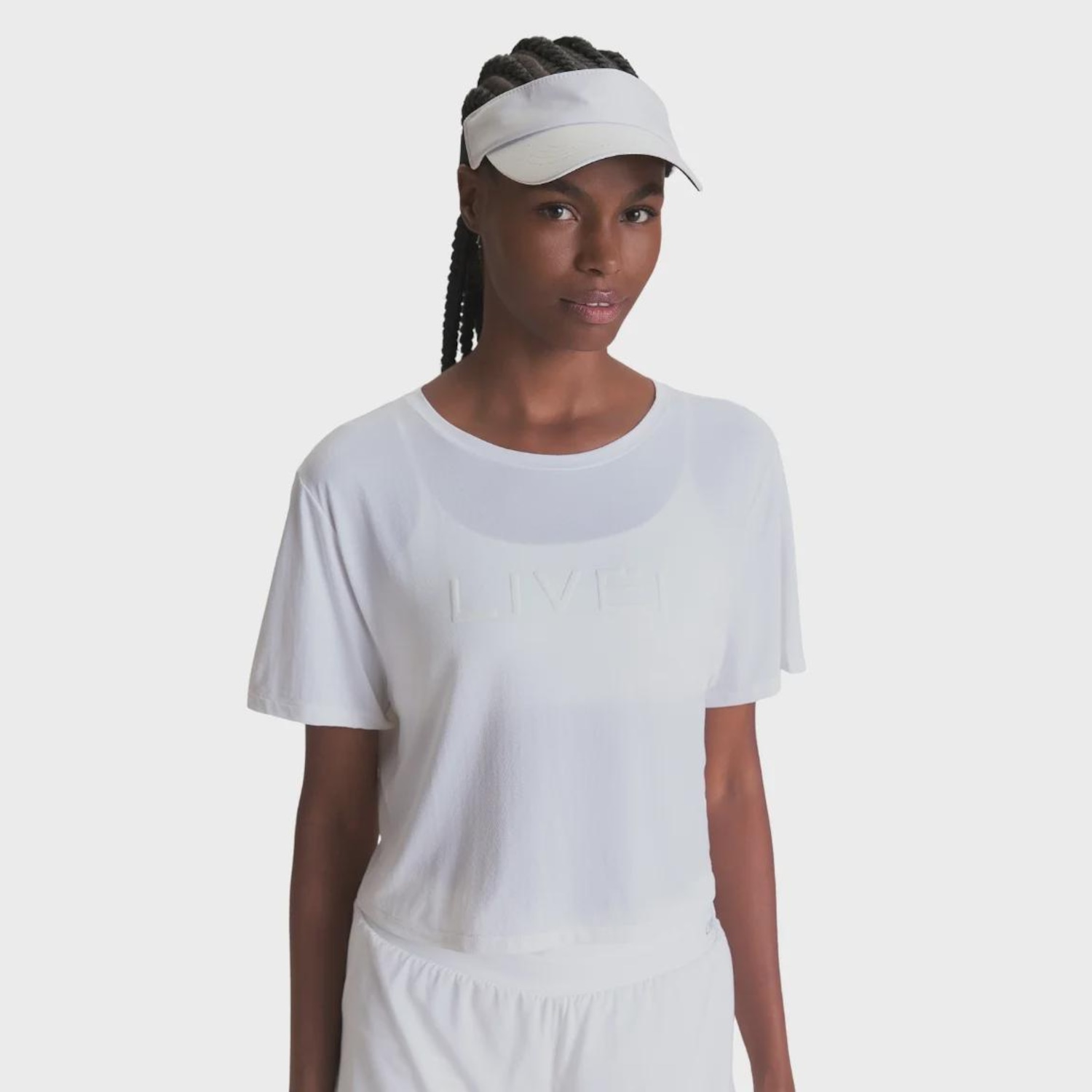 Cropped Live! Comfort - Feminino - Foto 1