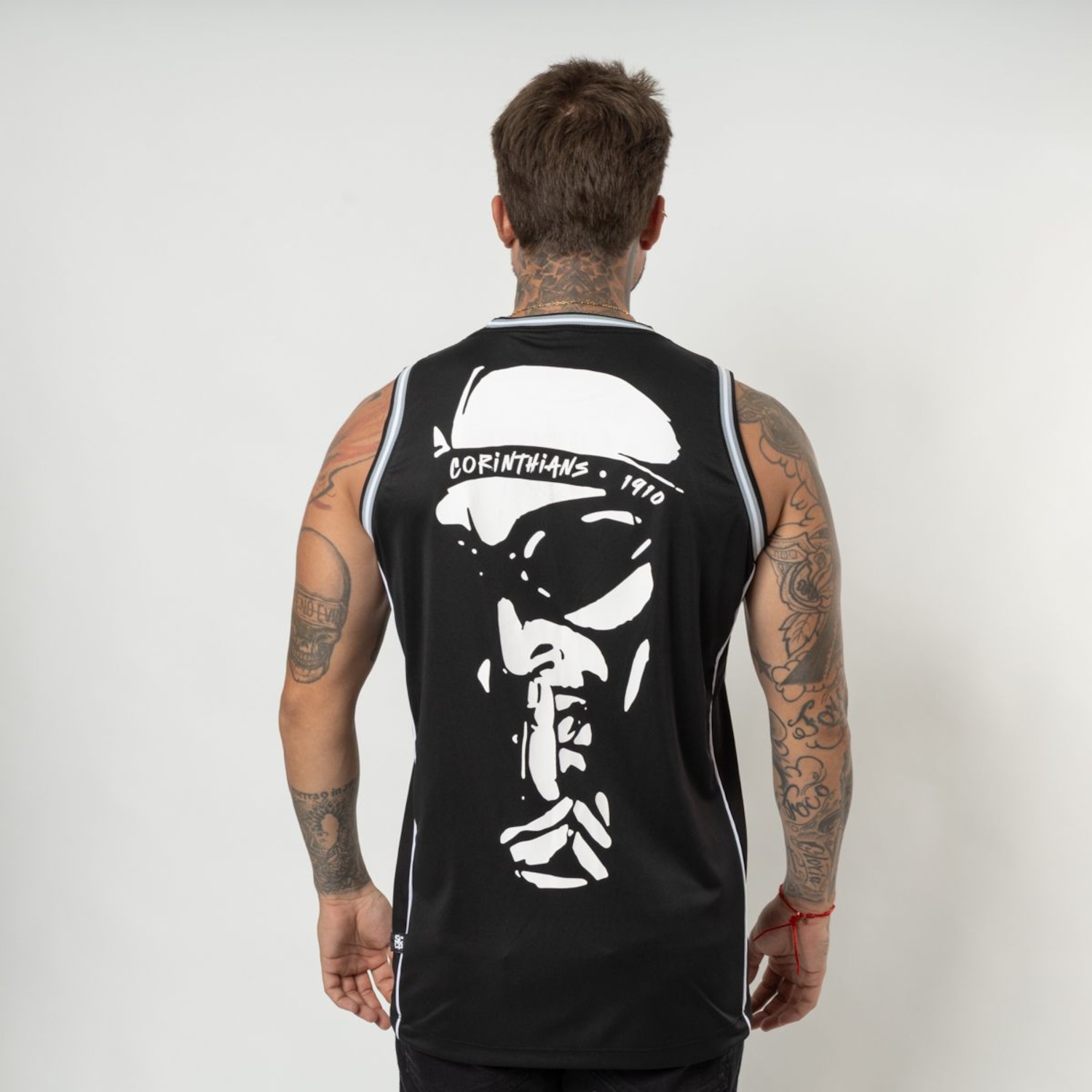 Camiseta Regata Masculina Corinthians Basquete x Sabotage - Foto 4