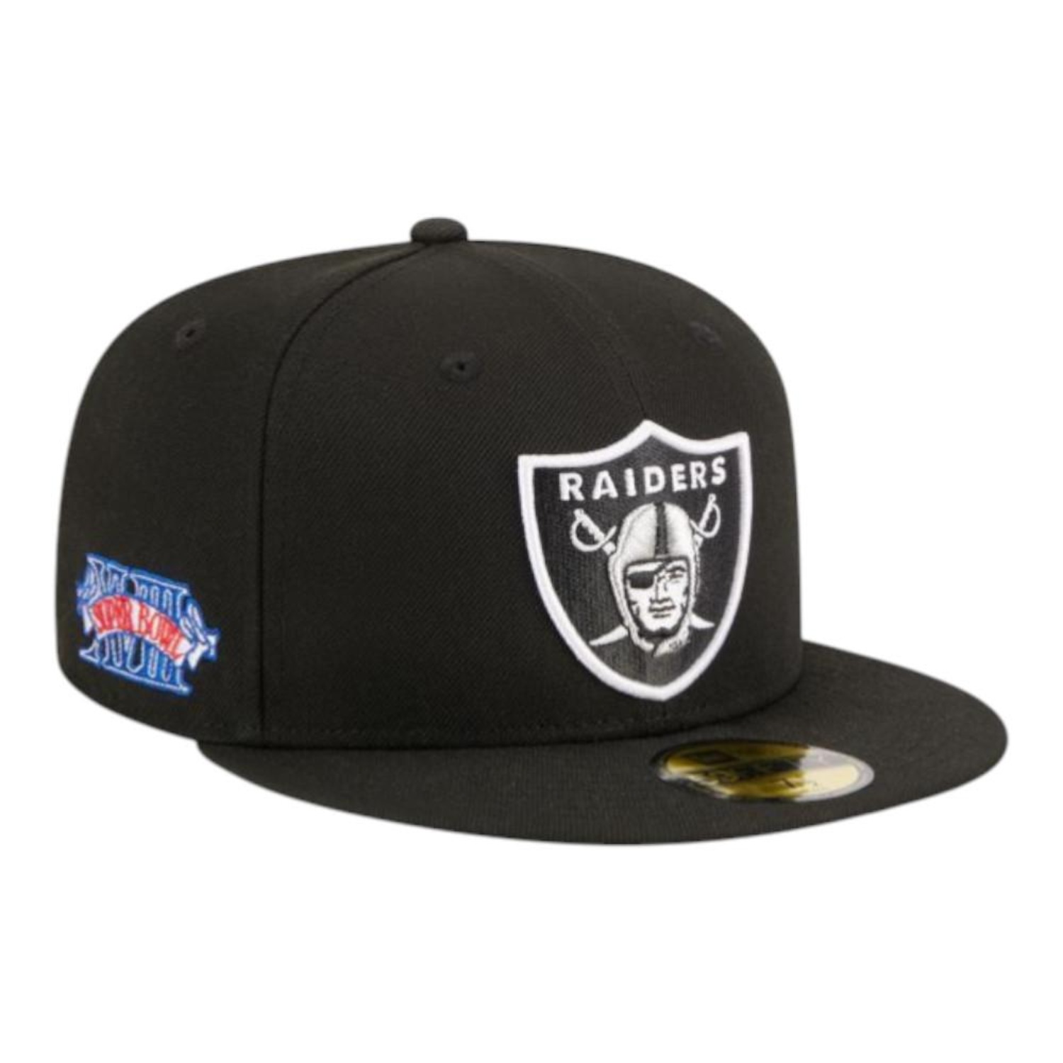 Boné Adulto New Era 5950 Las Vegas Raiders Aba Reta - Foto 3