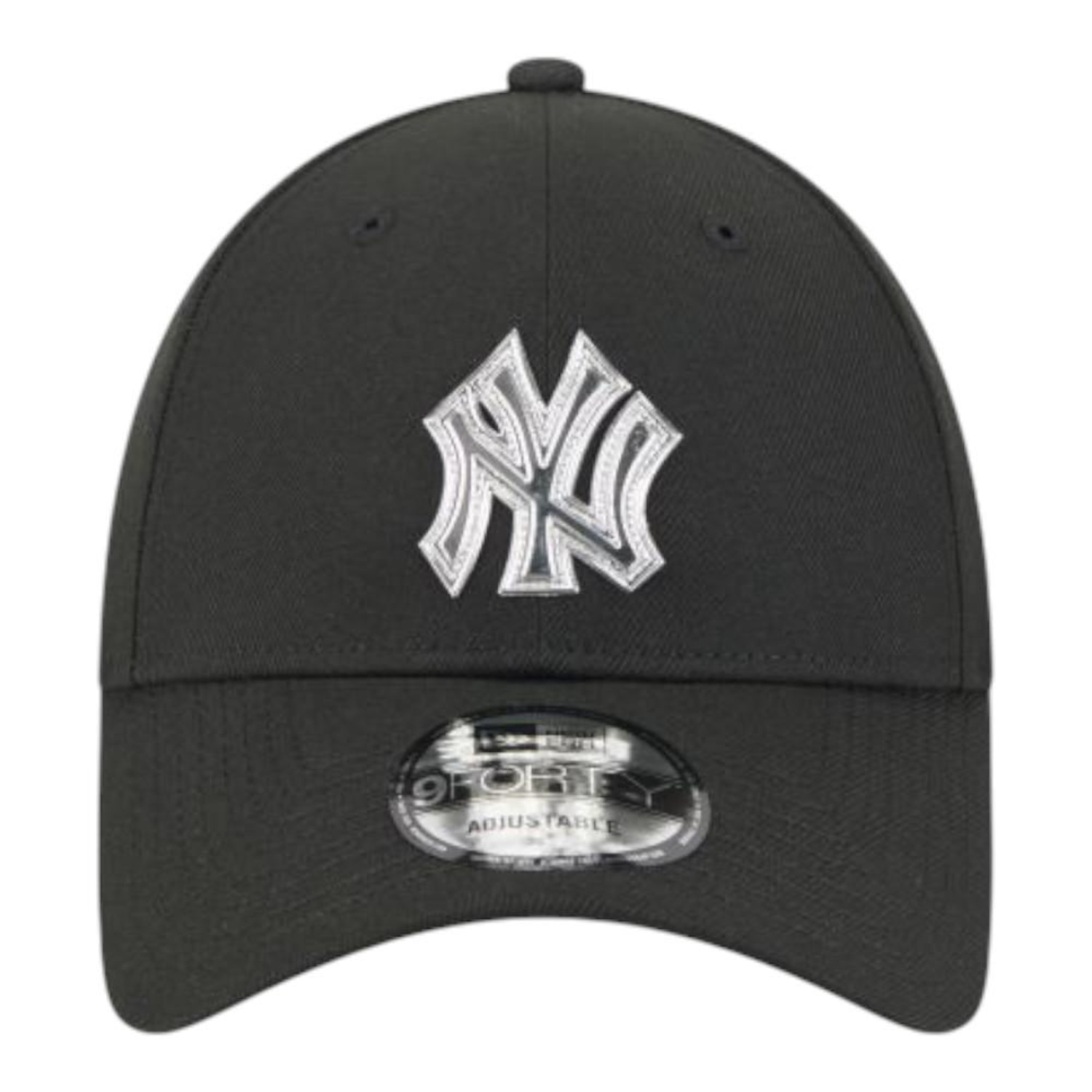 Boné Adulto New Era 940snap Liquid Metal New York Yankees Aba Curva - Foto 1
