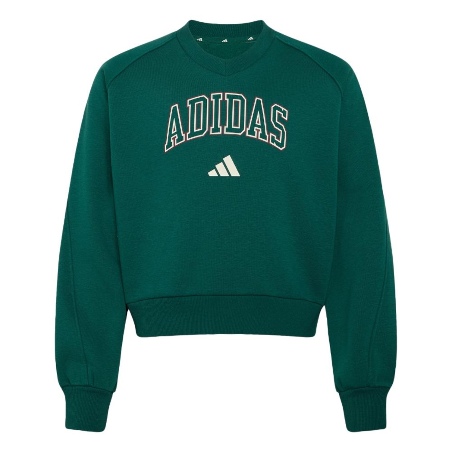 Blusão de Moletom adidas Seasonals Collegiate Typography Infantil - Foto 1
