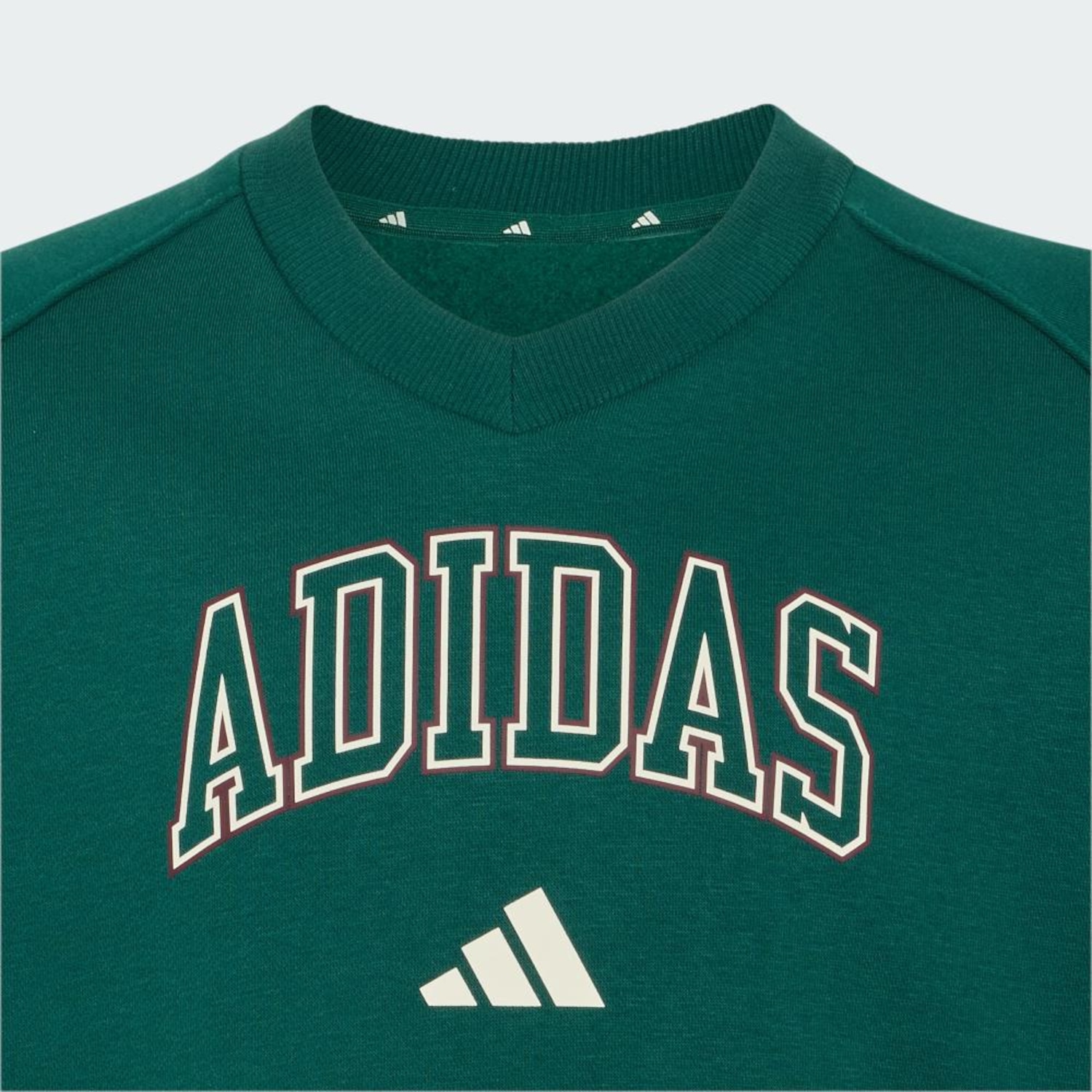 Blusão de Moletom adidas Seasonals Collegiate Typography Infantil - Foto 4
