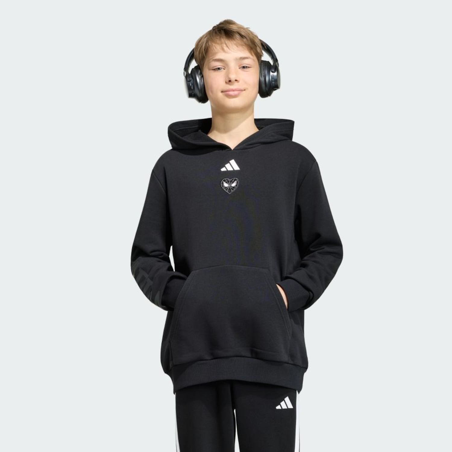 Blusão de Moletom adidas Marvel Spider-Man Infantil - Foto 3