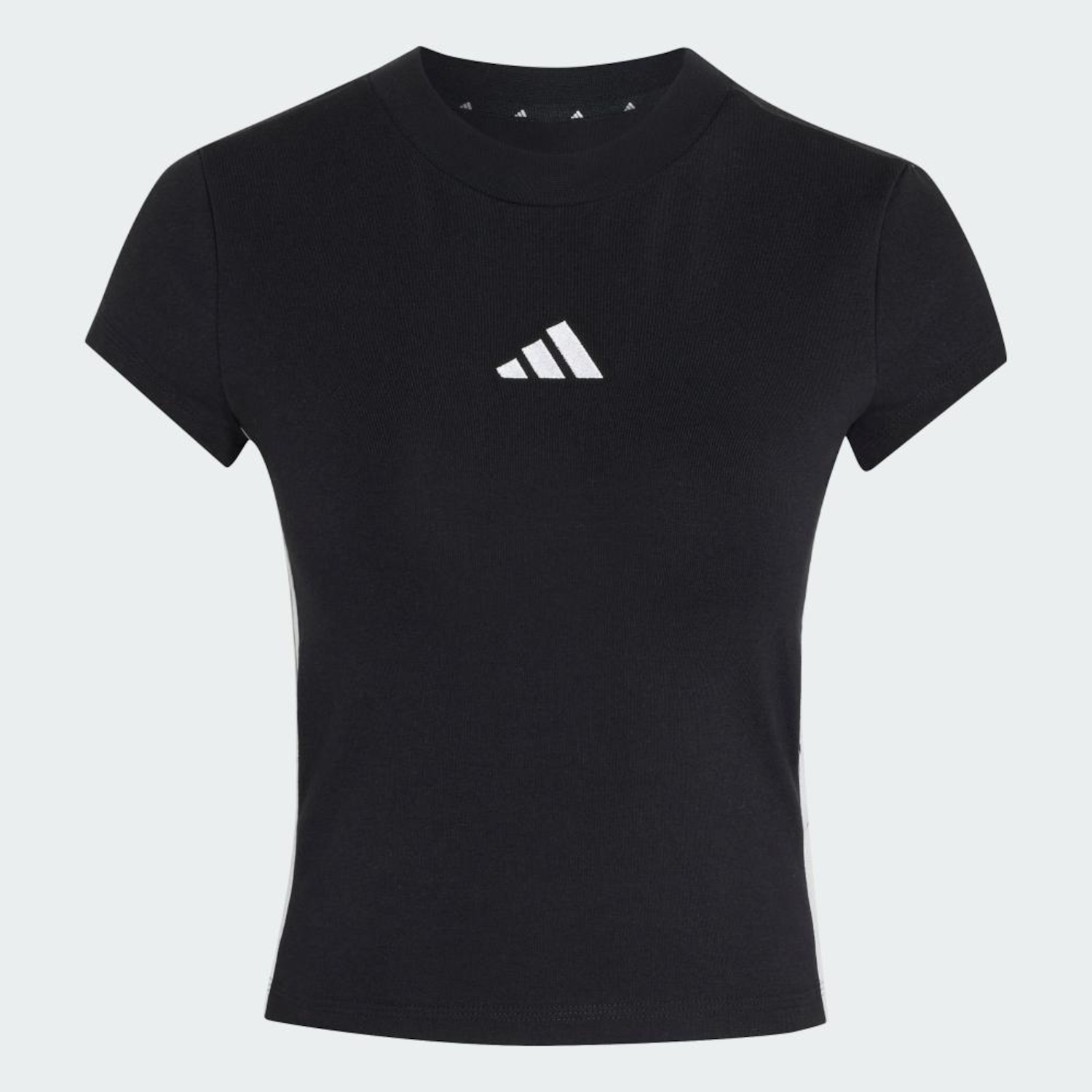 Camiseta adidas Essentials Três Listras Slim Feminino - Foto 2
