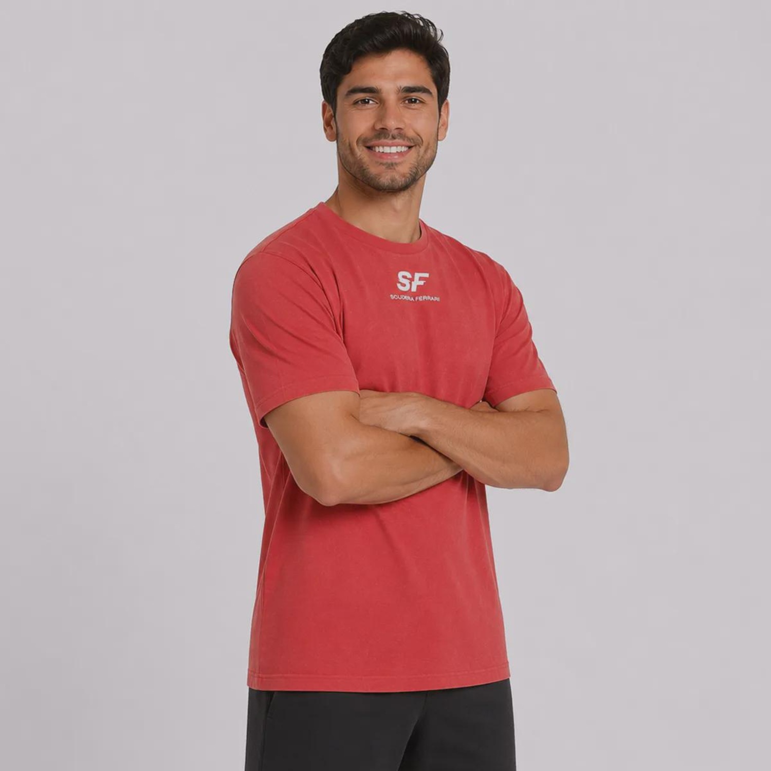 Camiseta Puma Scuderia Ferrari Car Graphic - Masculina - Foto 2