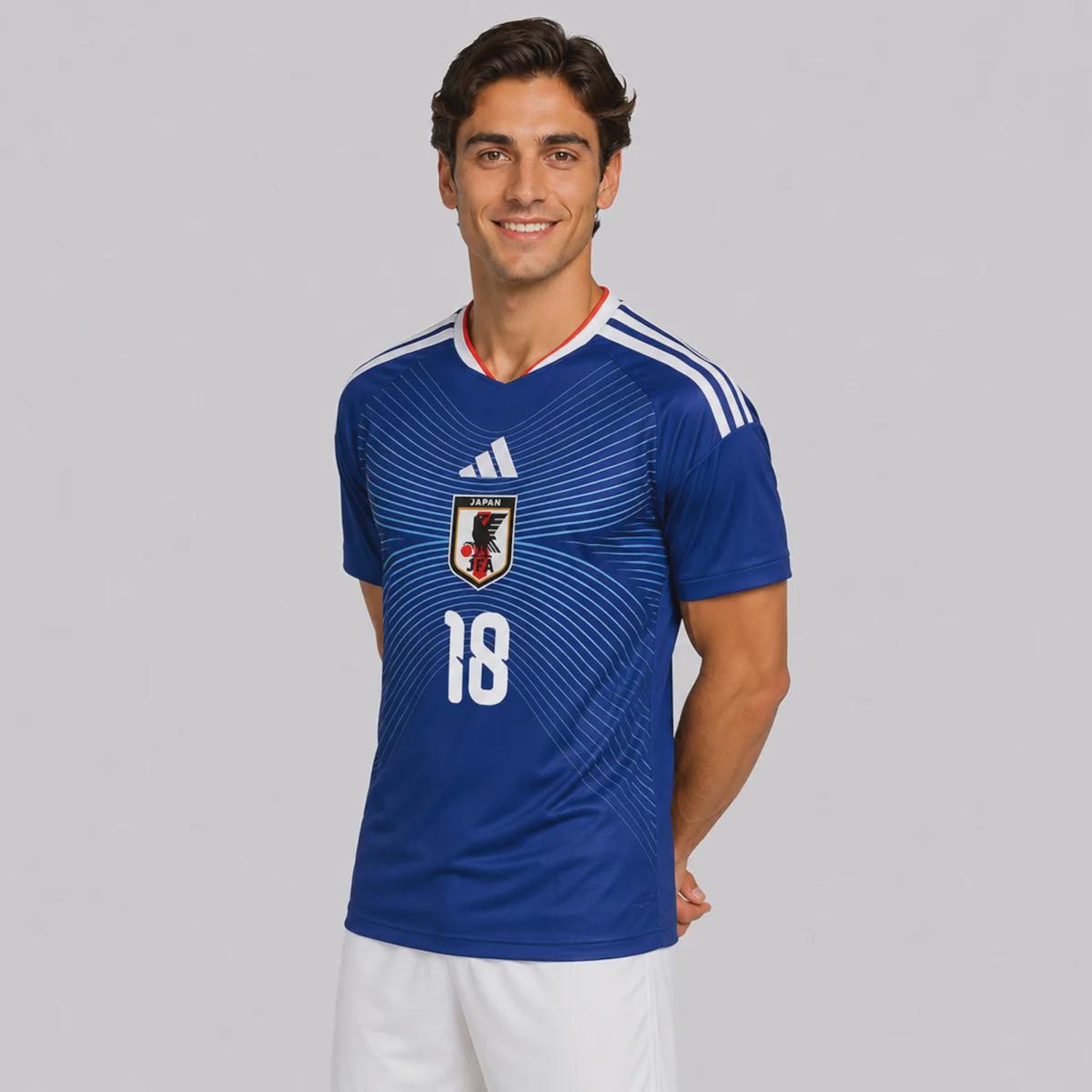 Camisa do Japão I 26/27 18 A. Ueda adidas - Masculina - Foto 4
