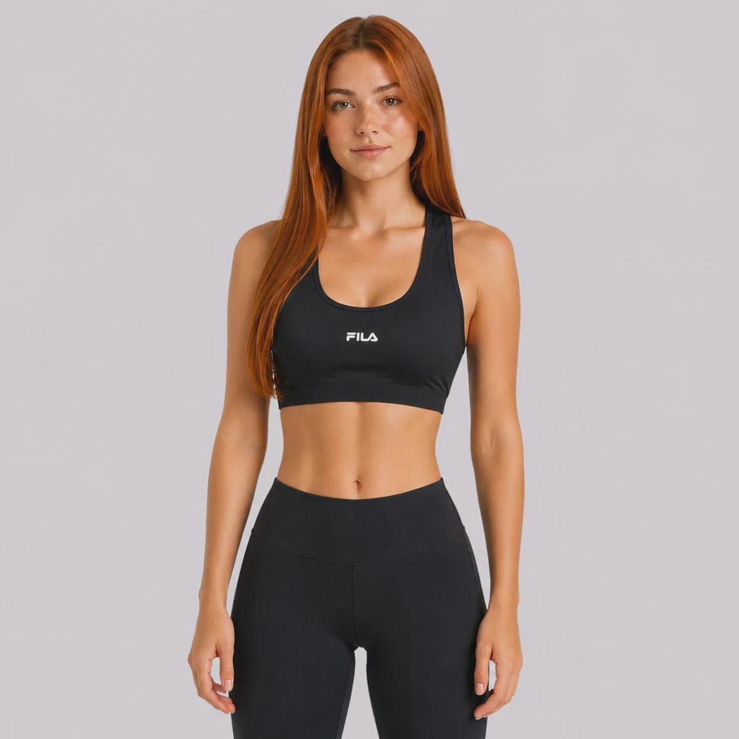 Top Fila Nadador Essential Bojo - Feminino - Foto 1
