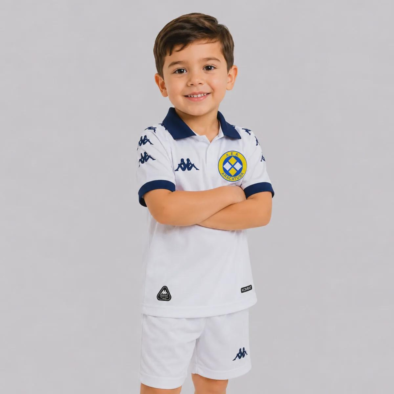 Camisa do Araçatuba III 26/27 Kappa - Infantil - Foto 2