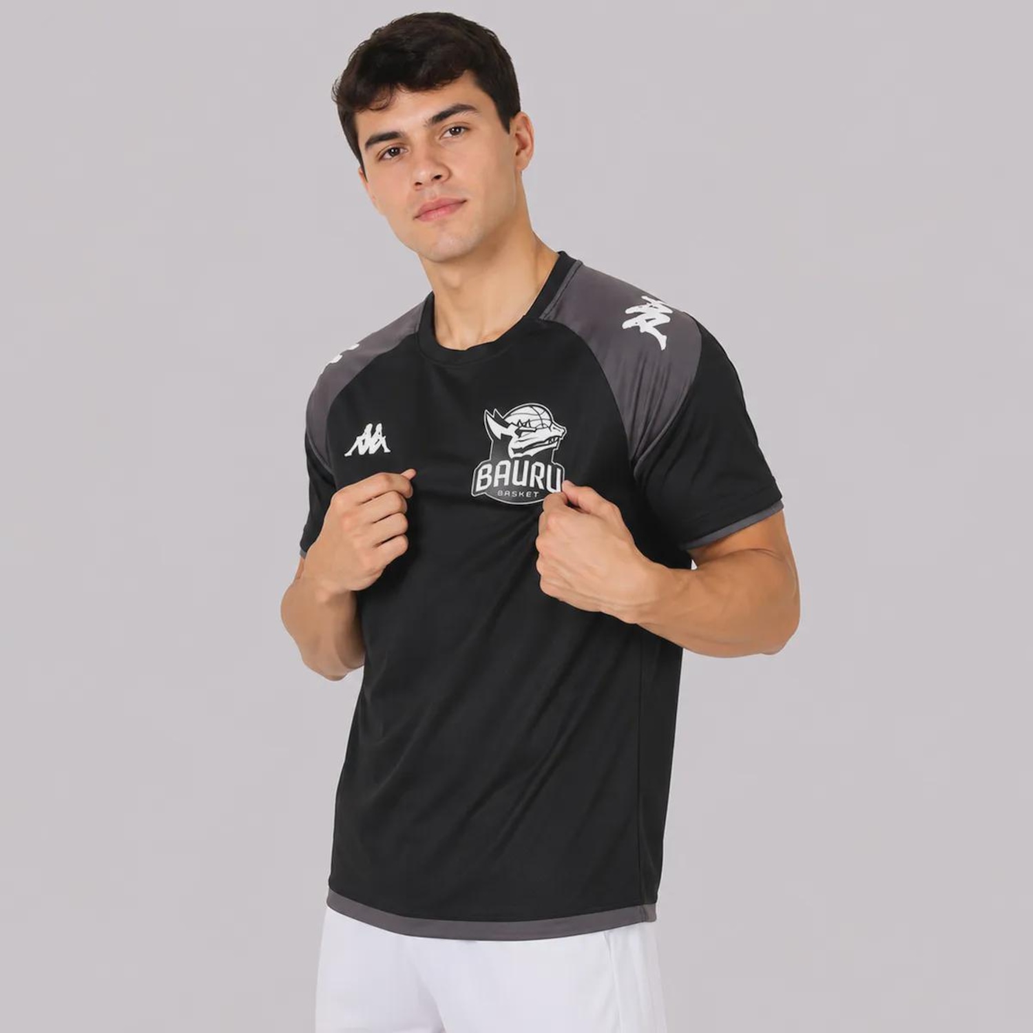 Camiseta do Bauru Treino 2026 Basquete Kappa - Masculina - Foto 3