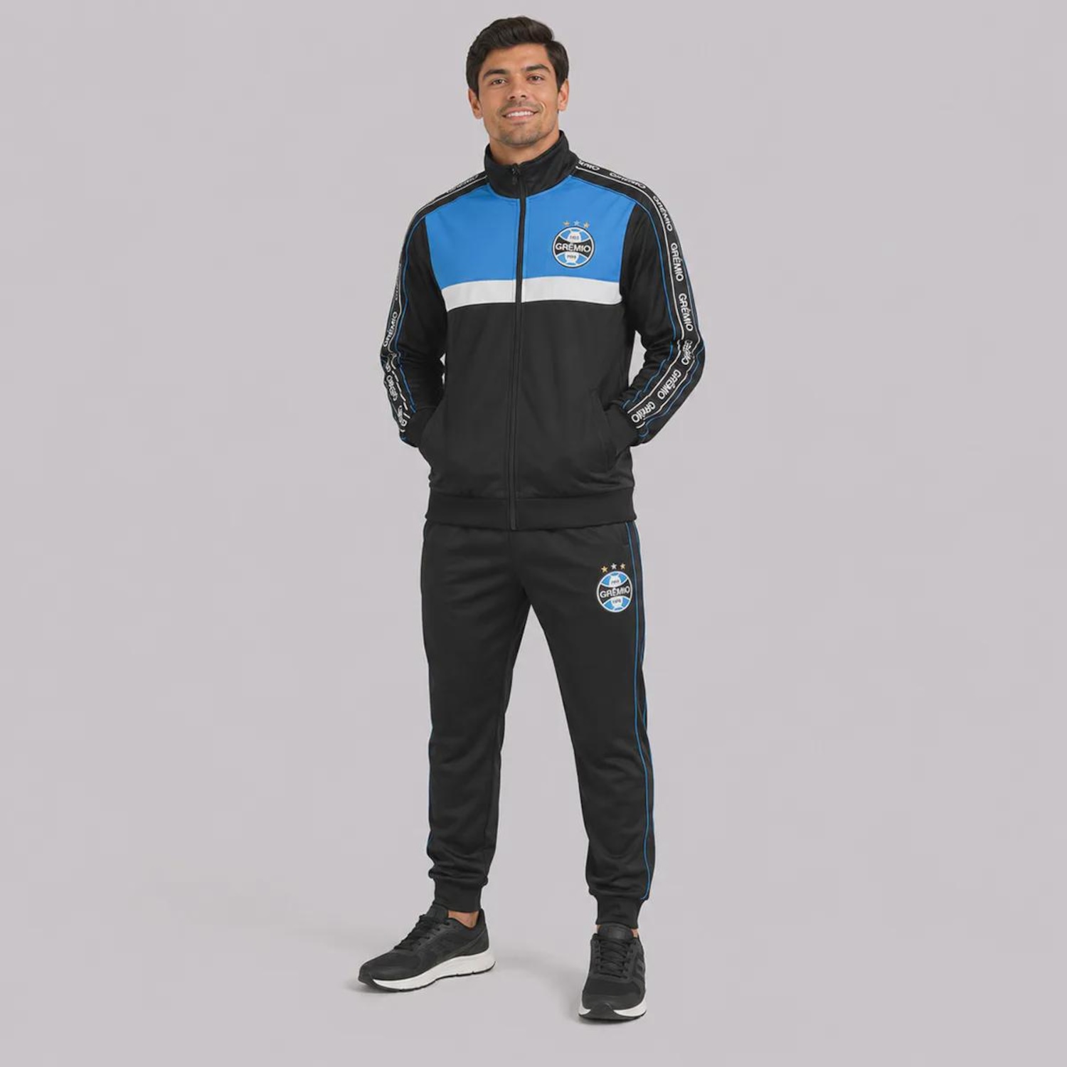 Agasalho do Grêmio Tape - Masculino - Foto 1