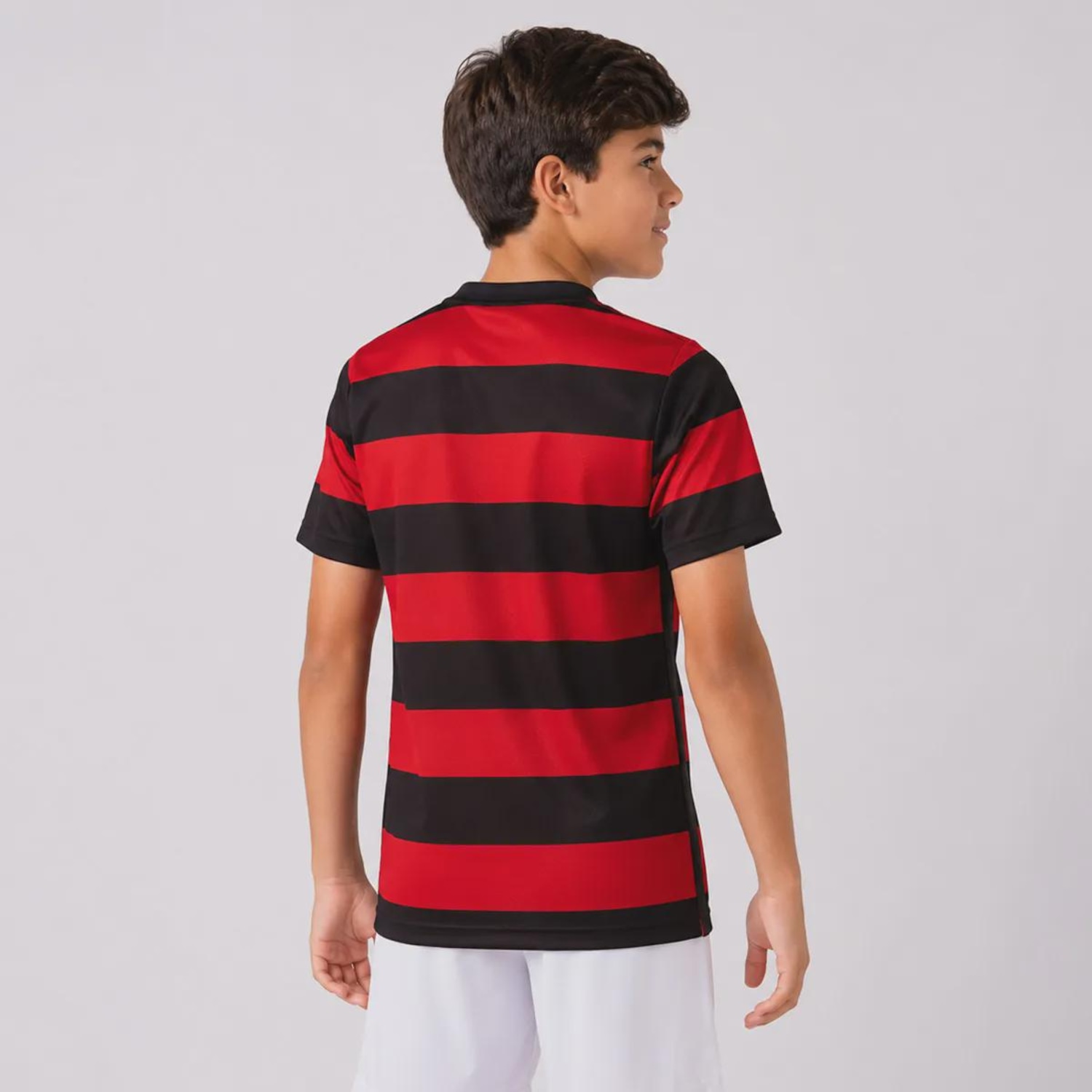 Camisa do Flamengo Dry Rubro Negro - Infantil - Foto 4