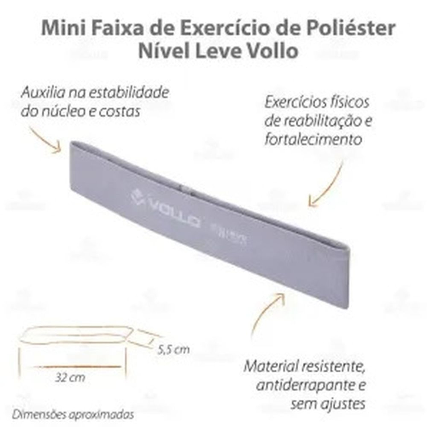 Mini Band Vollo Leve Vp1092 - Foto 3