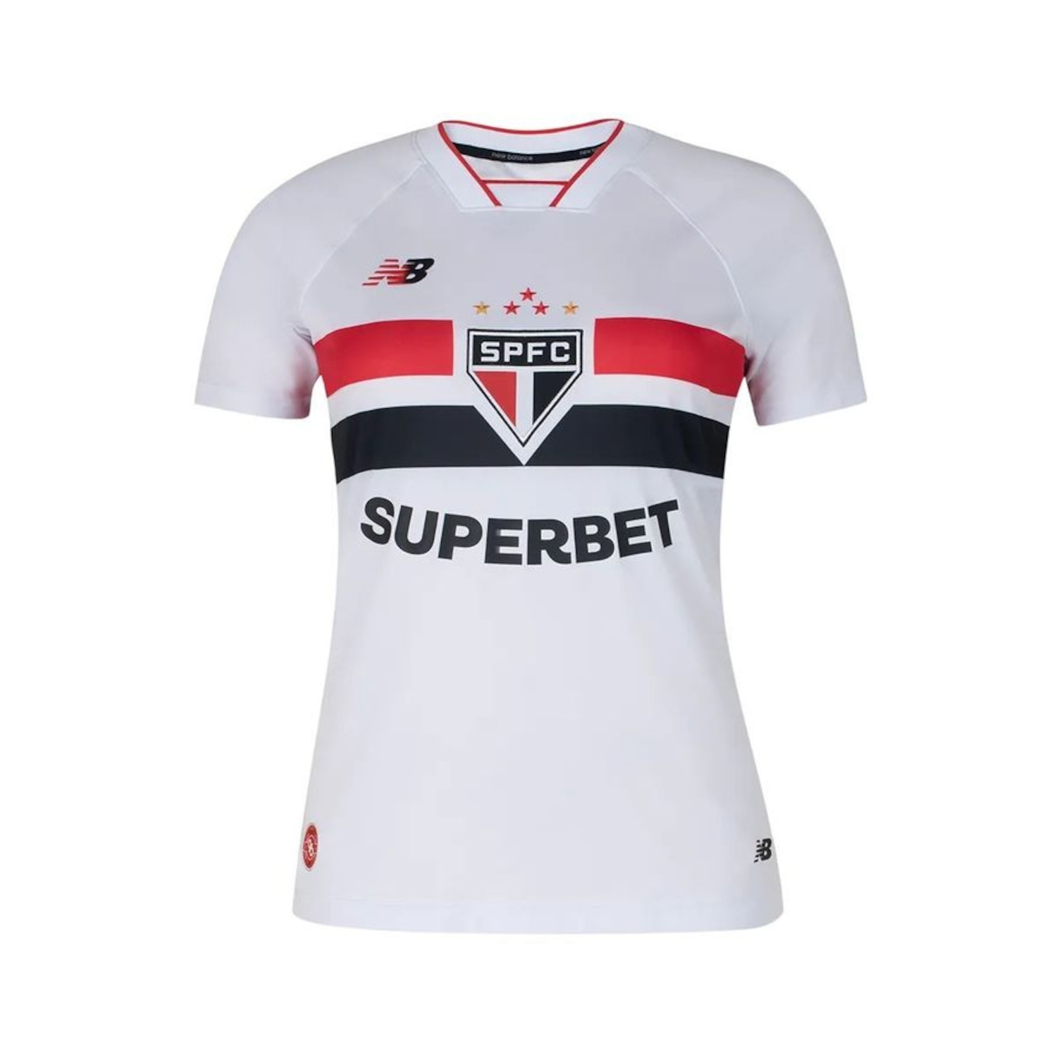 Camiseta do São Paulo New Balance Torcedor - Feminina - Foto 1
