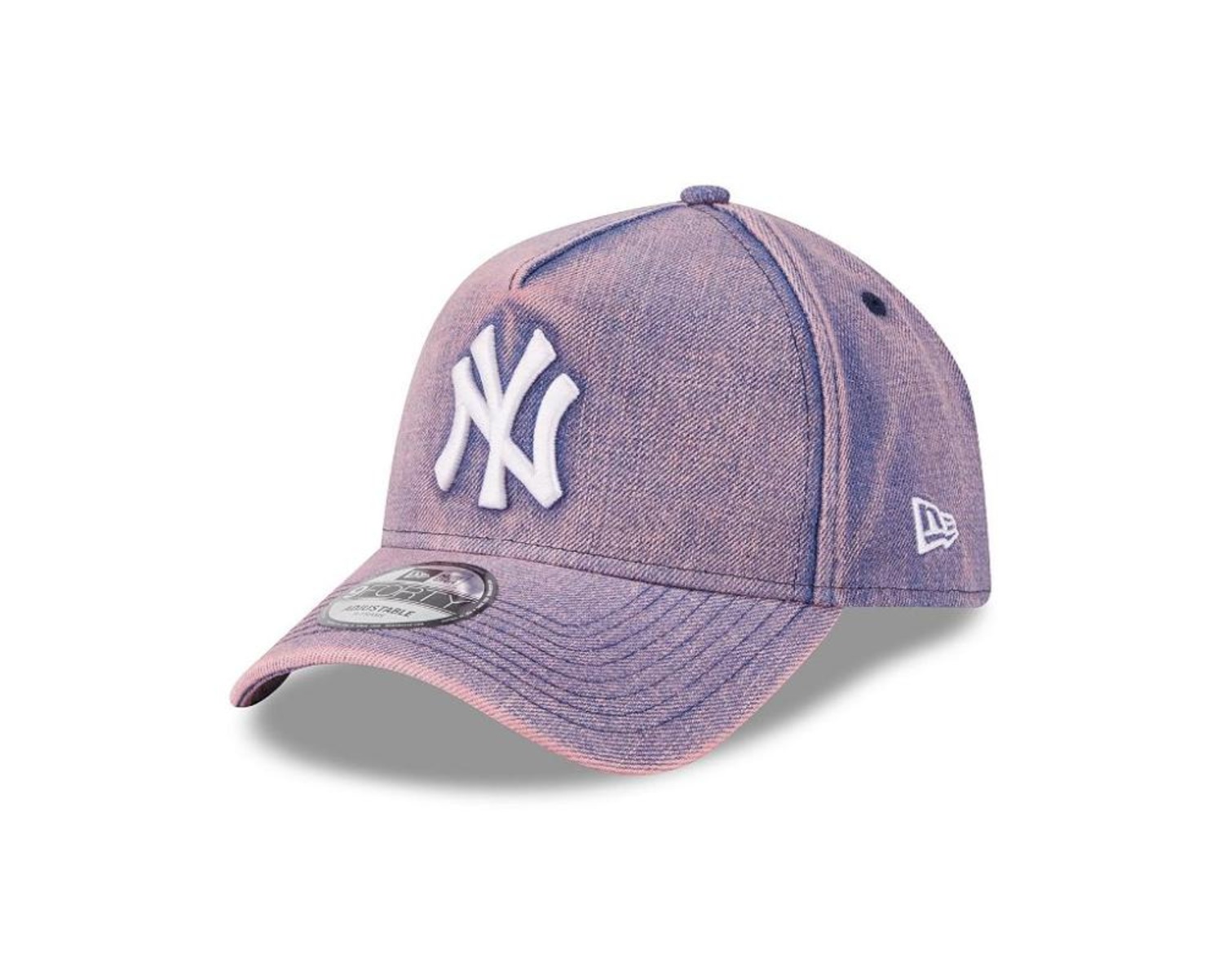 Boné New Era 940A-Frame Acid Denim New York Yankees Unissex - Foto 1