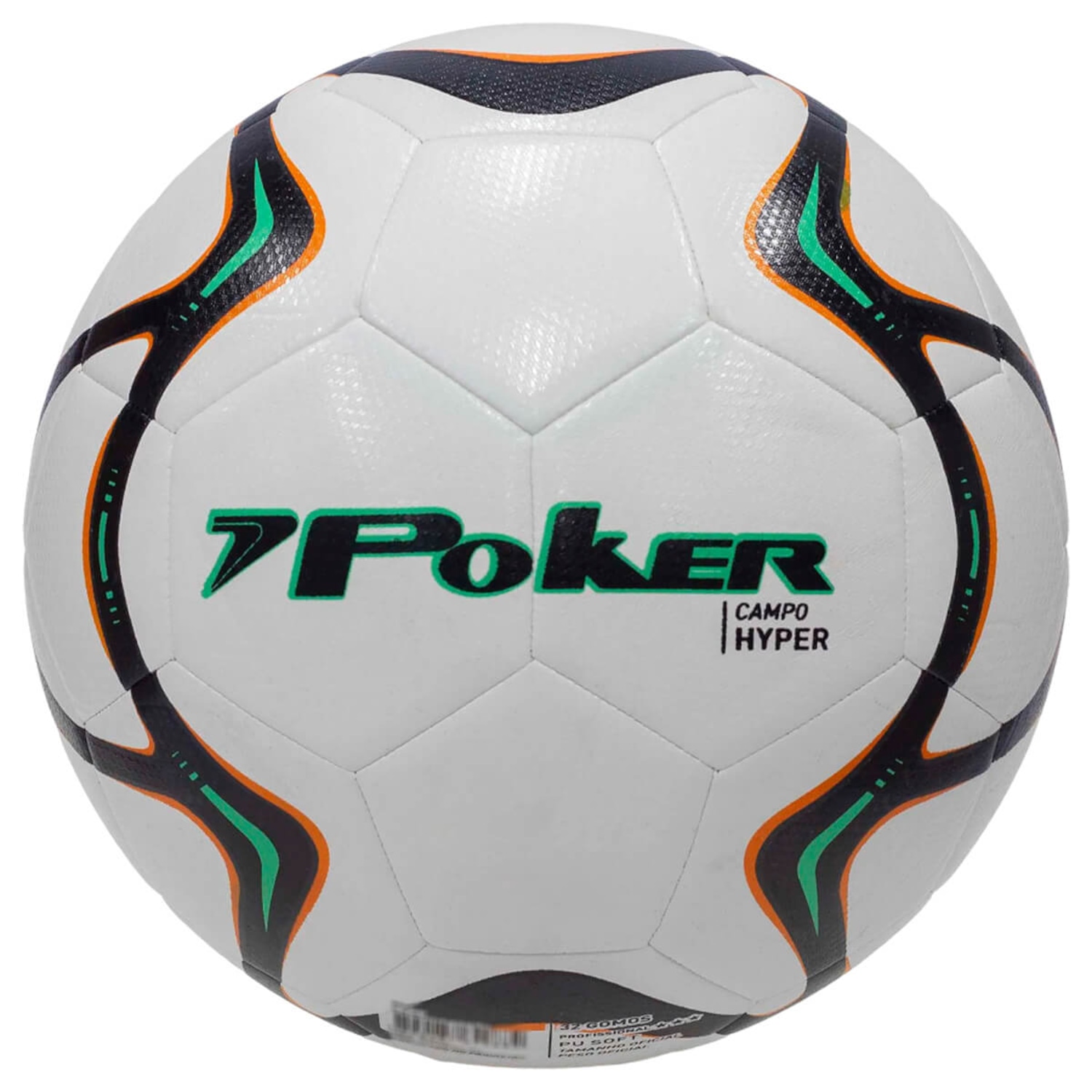 Bola de Futebol de Campo Poker Profissional 32 Gomos Hyper - Foto 1