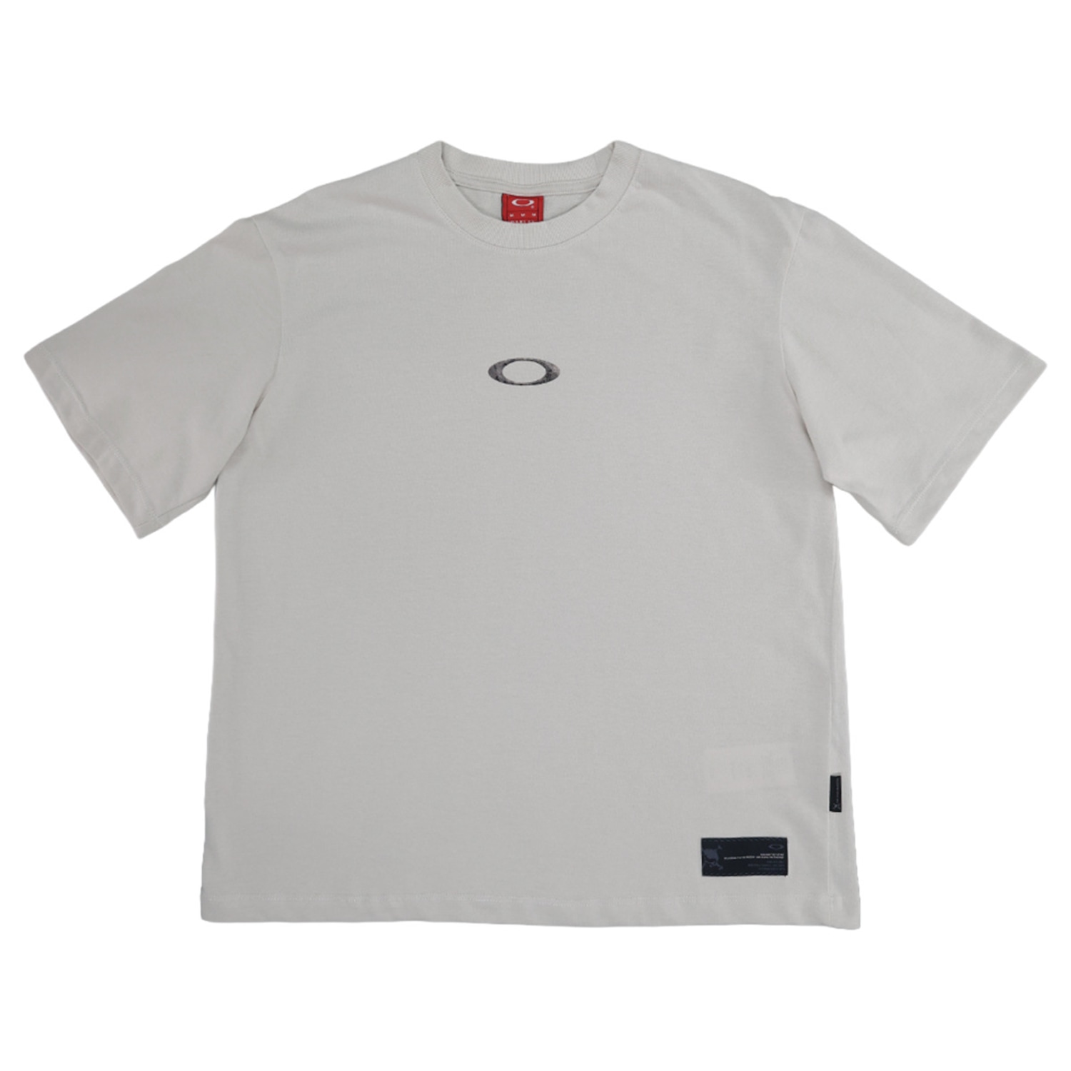 Camiseta Oakley Ellipse Rocky SS Tee Mist - Masculina - Foto 1