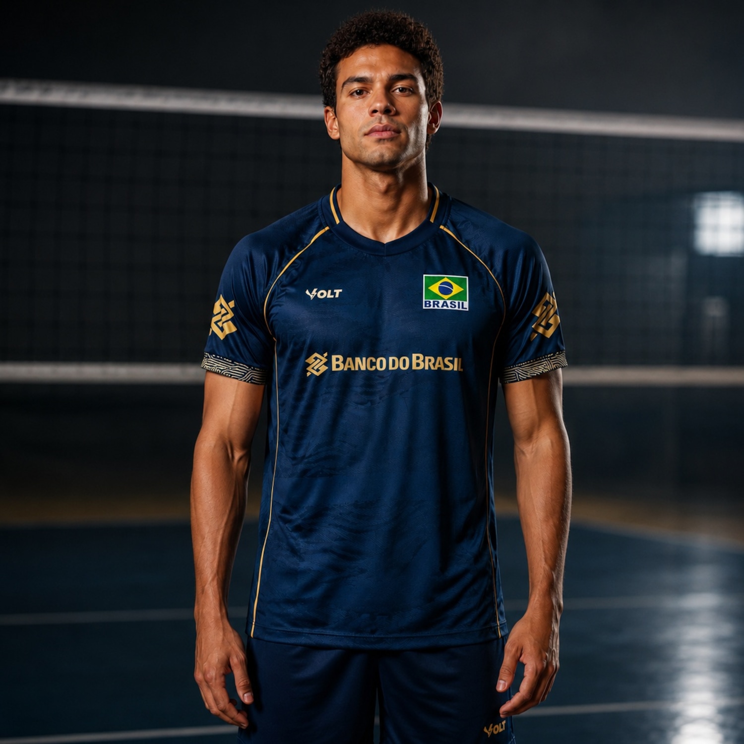 Camisa do Brasil Vôlei 2026 Jogo 2 Volt  - Masculina - Foto 4