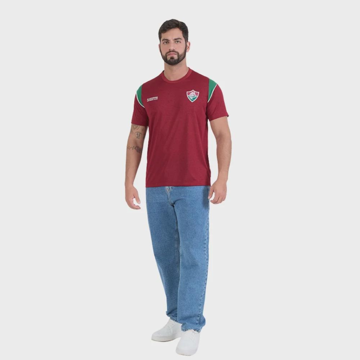 Camiseta do Fluminense Toada Braziline - Masculina - Foto 1