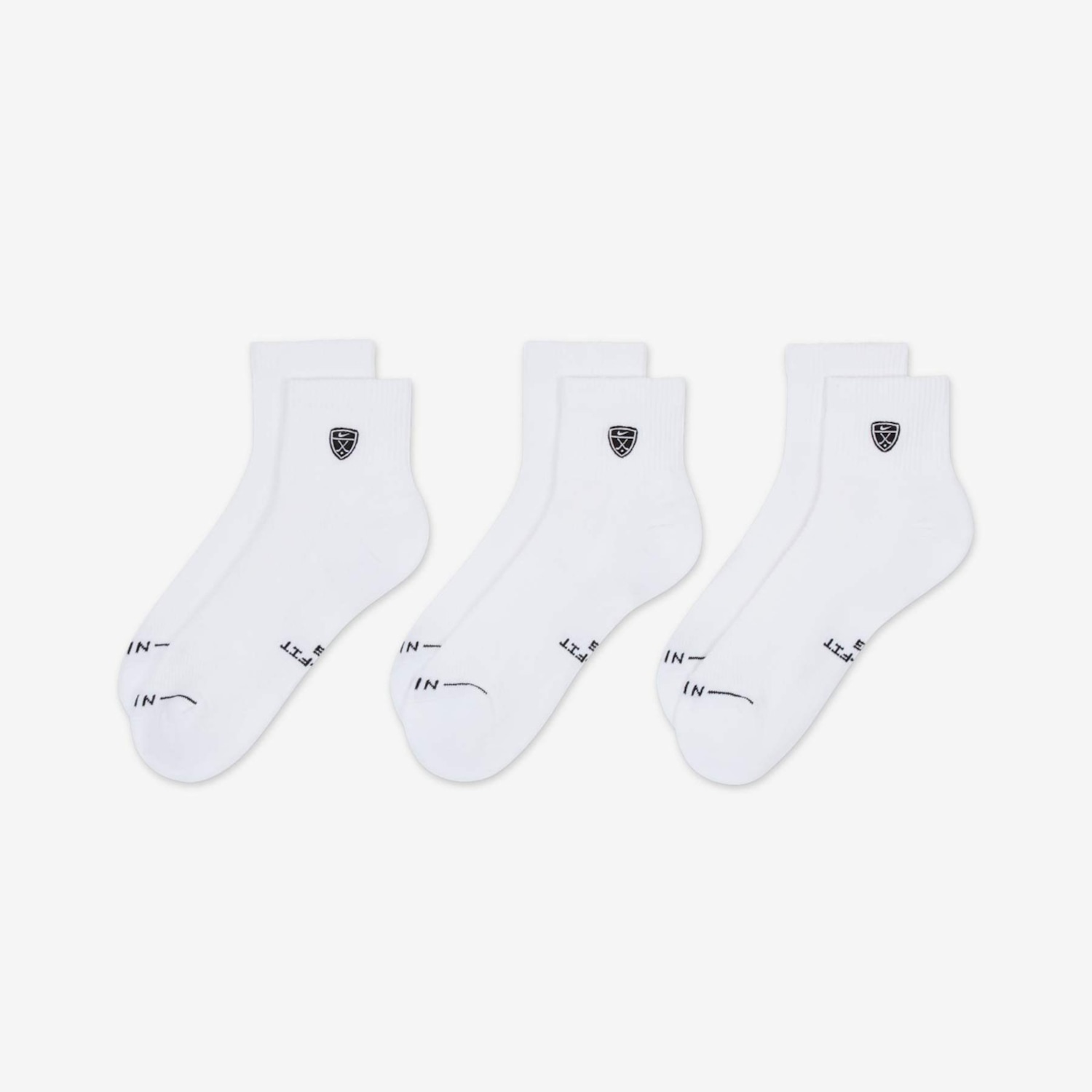 Kit 3 Pares de Meia Nike Everyday Elevated Golf Unissex - Foto 2