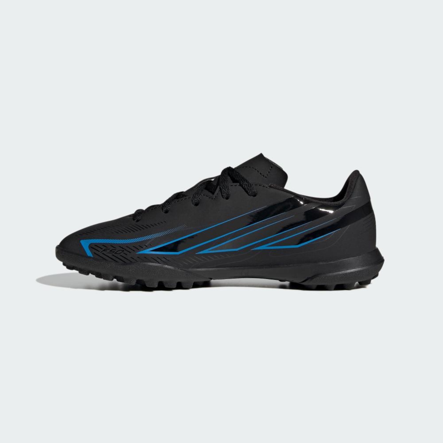 Chuteira Society Infantil adidas F50 Hyperfast Clube - Foto 3