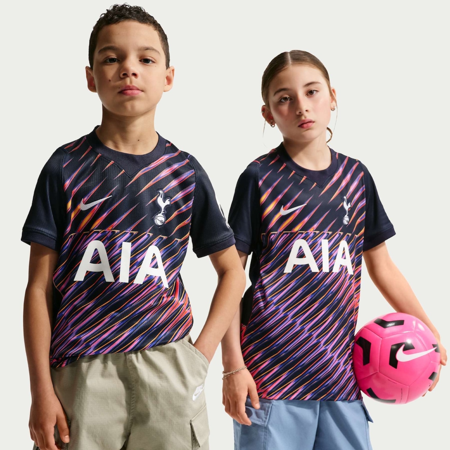 Camisa Tottenham II 26/27 Torcedor Pro Nike Infantil - Foto 1
